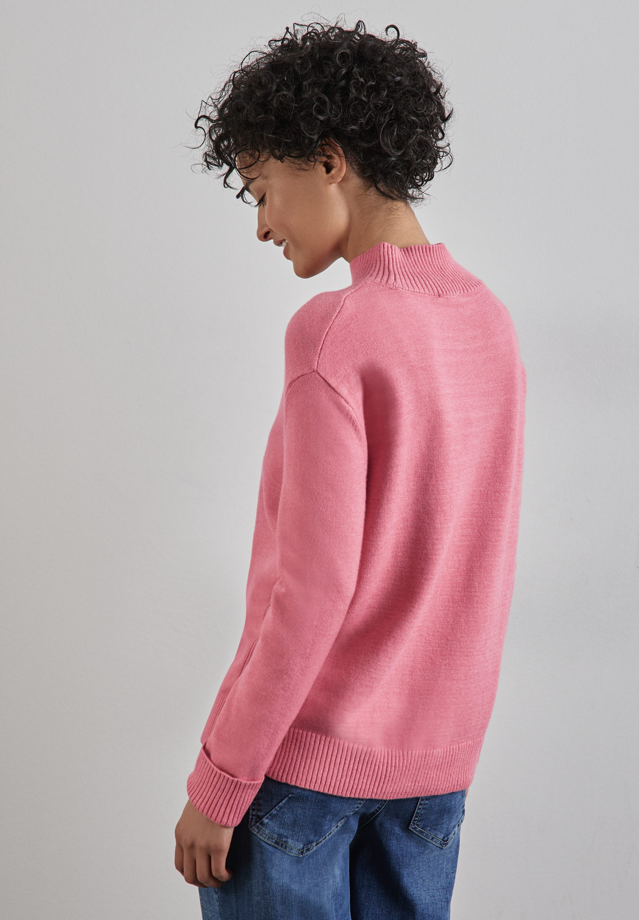 STREET ONE Gebreide trui met turtleneck