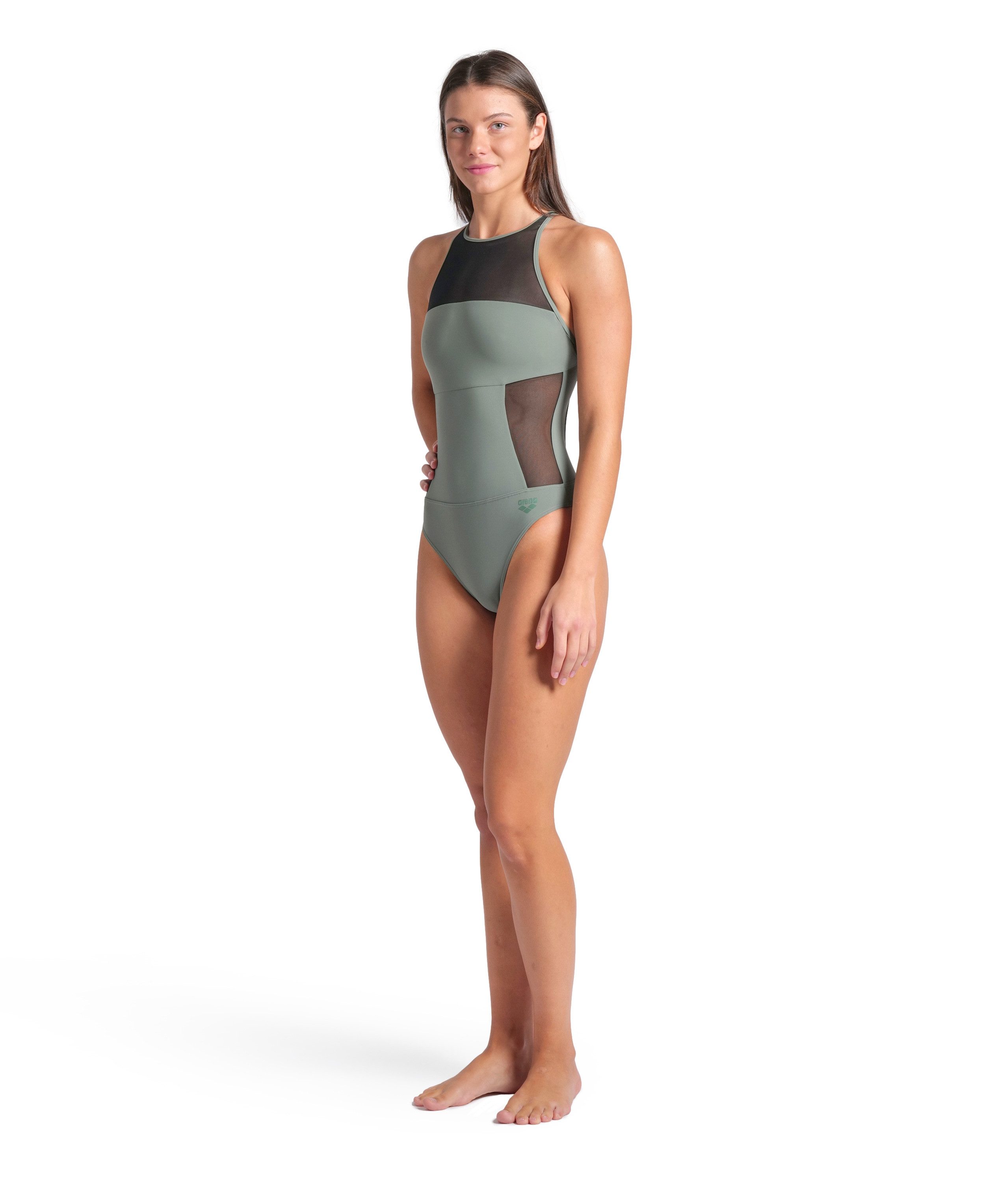 Arena Badpak WOMEN'S ARENA MESH PANEEL BADKOSTUUM SWIM PRO ACHTER