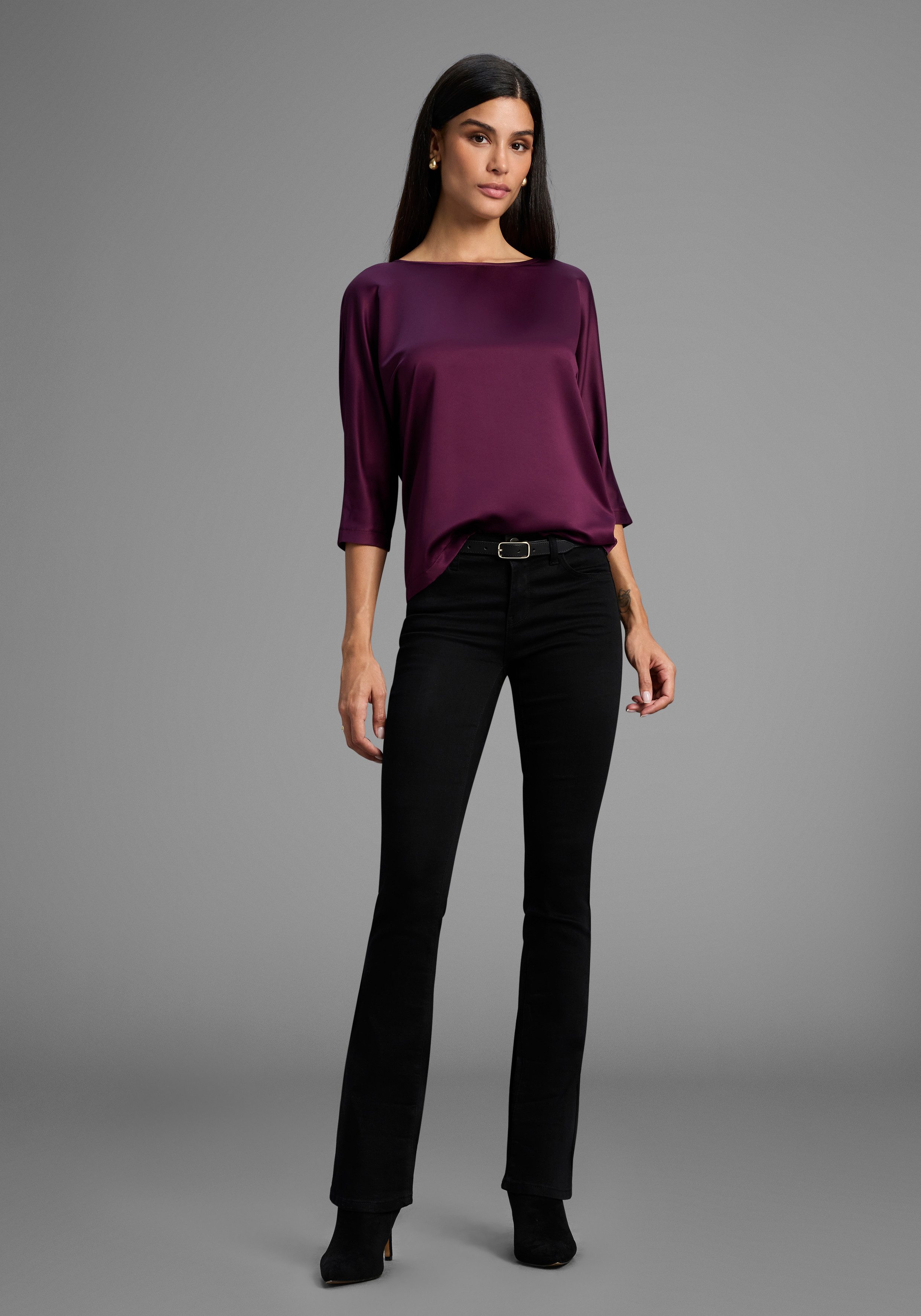 Laura Scott Satijnen blouse