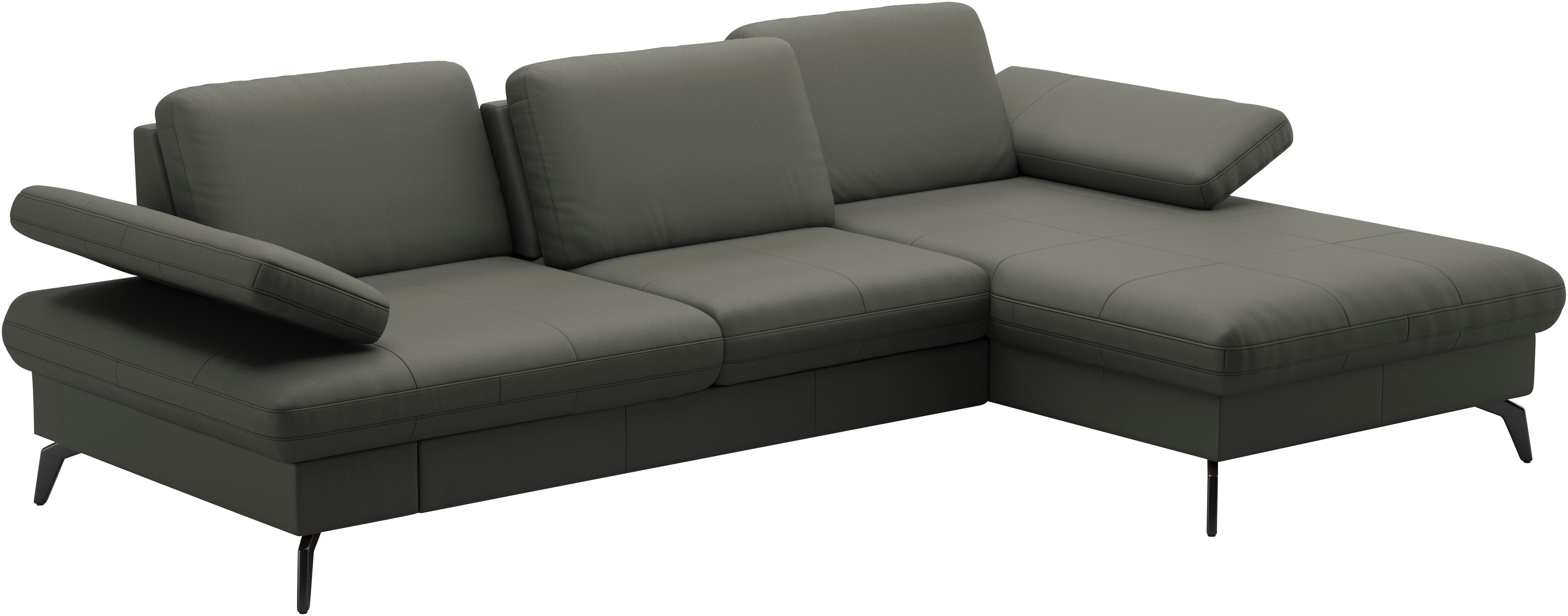 sit&more Hoekbank Morris L-vorm, incl. zitdiepteverstelling keuze uit armleuningverstelling, bedfunctie & bedlade