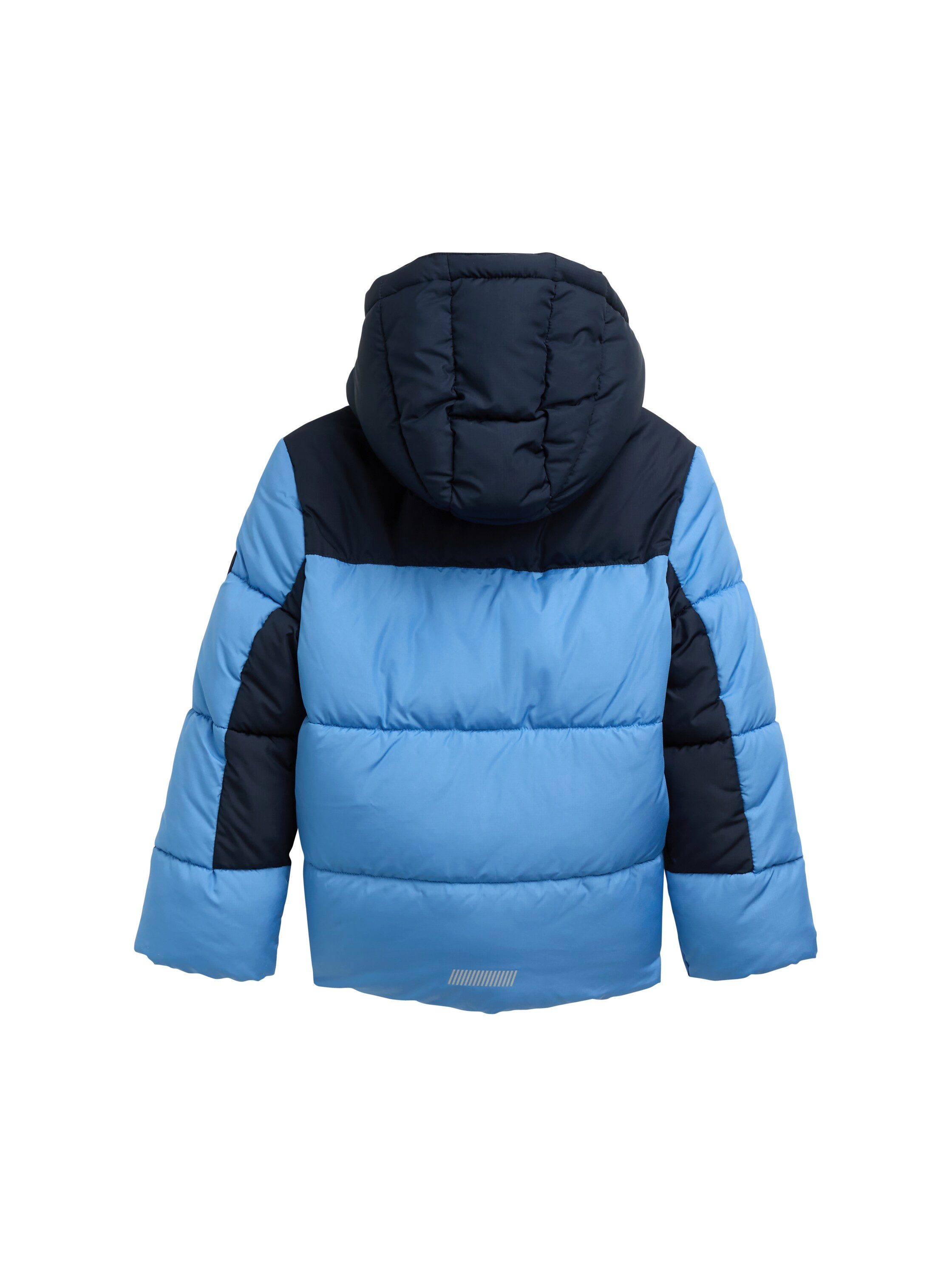 Tom Tailor Gewatteerde jas met colourblocking