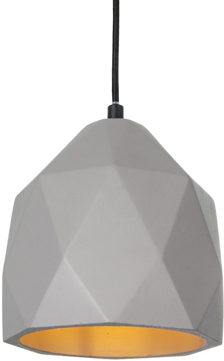 paco home hanglamp free-town led, e27, lamp voor woonkamer eetkamer keuken, in hoogte verstelbaar grijs