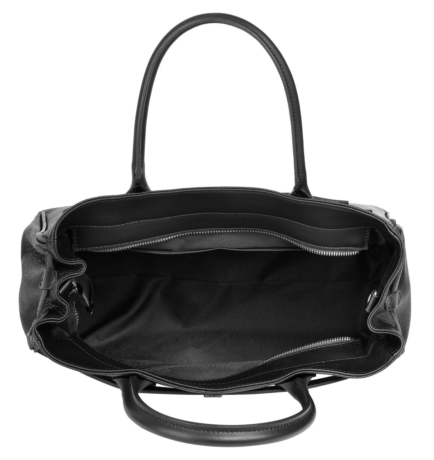 Cluty Tas echt leer, made in italy