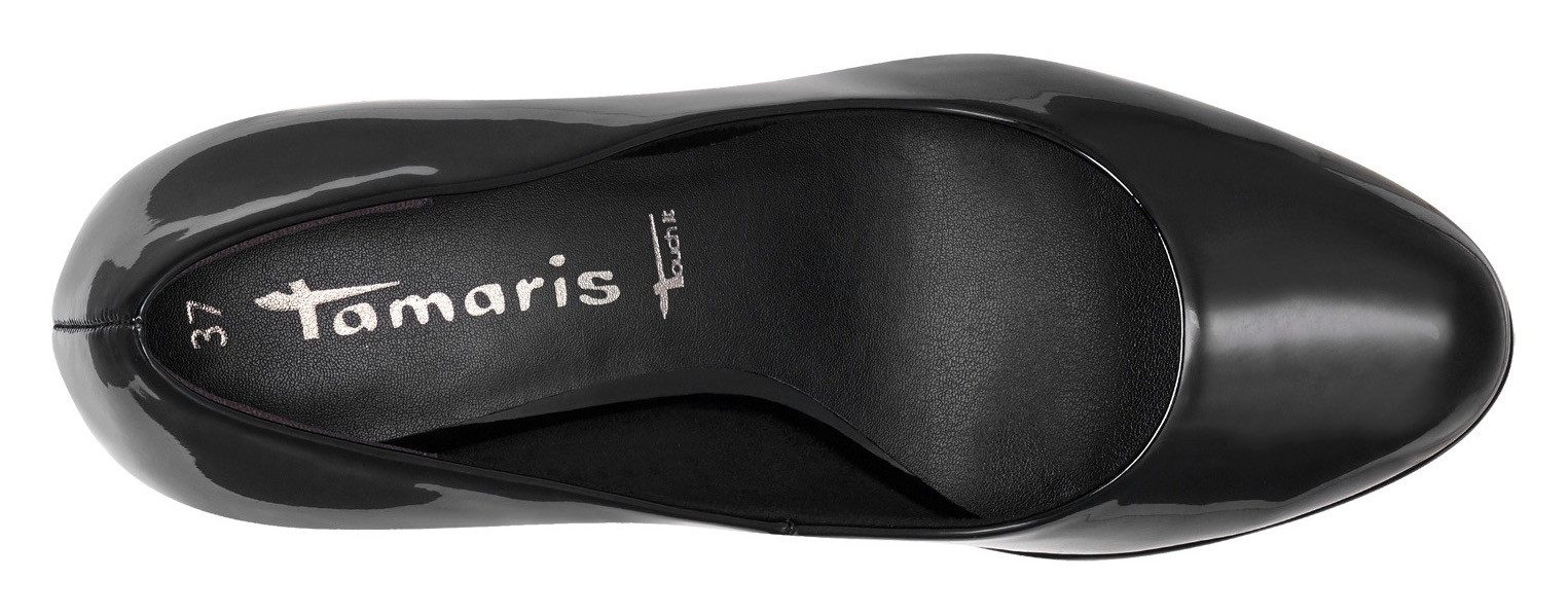 Tamaris Pumps trichter hakken, avondmode, feest schoen met touch it-uitrusting