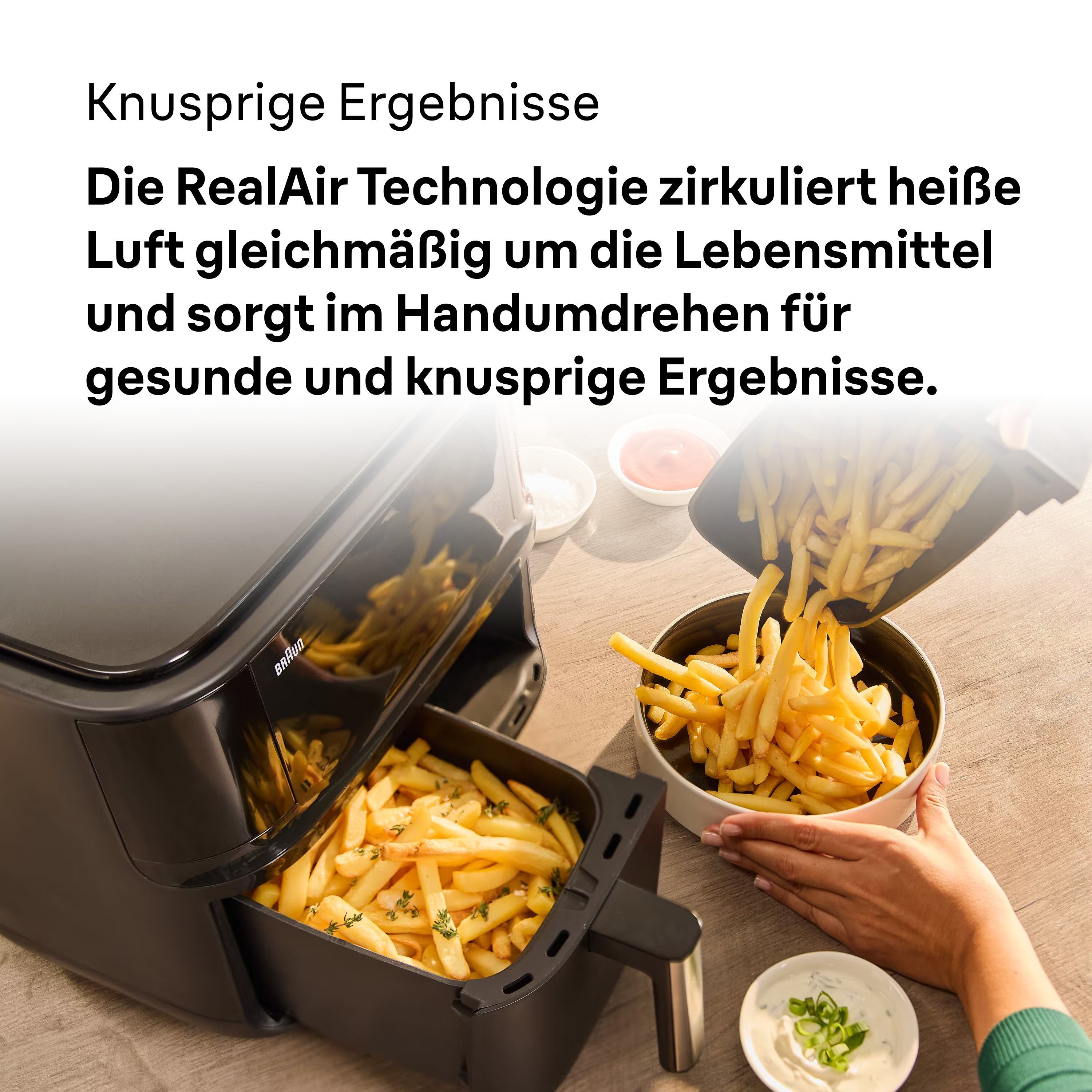 Braun Airfryer TwinCook TD 3030I BK