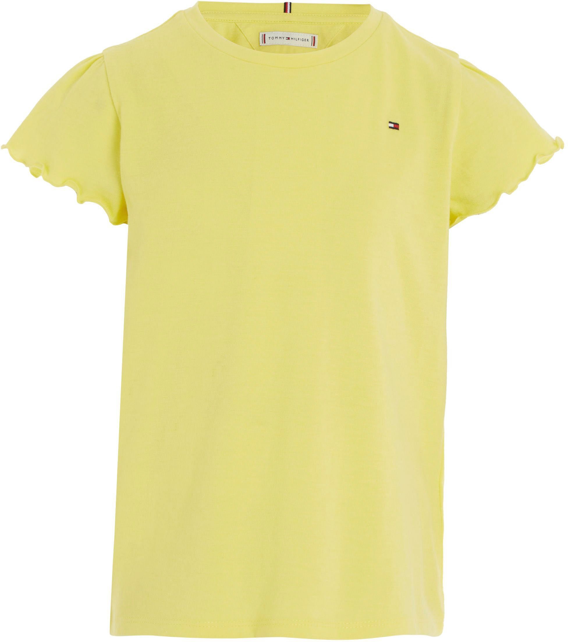 Tommy Hilfiger T-shirt ESSENTIAL RUFFLE SLEEVE TOP