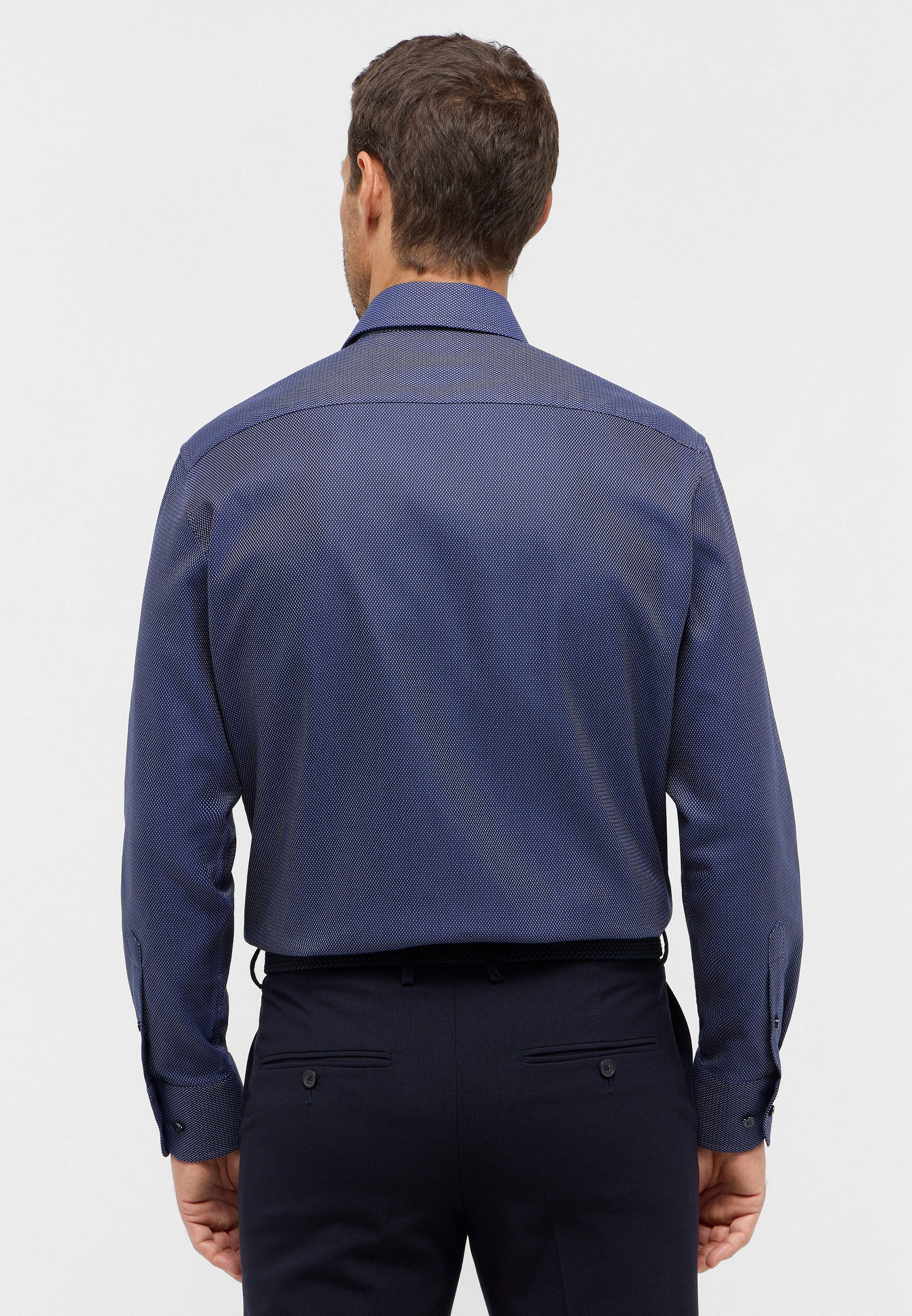 Eterna Overhemd met lange mouwen MODERN FIT NON IRON (strijkvrij)