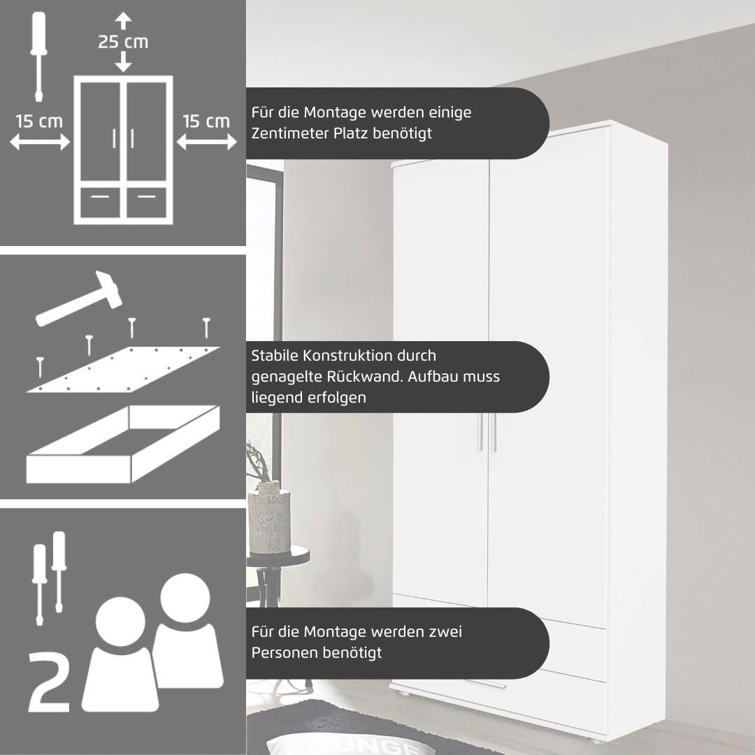 rauch Kledingkast Rasa bestseller kast voor elke kamer Slaapkamerkast klassieker Otto's Choice garderobe