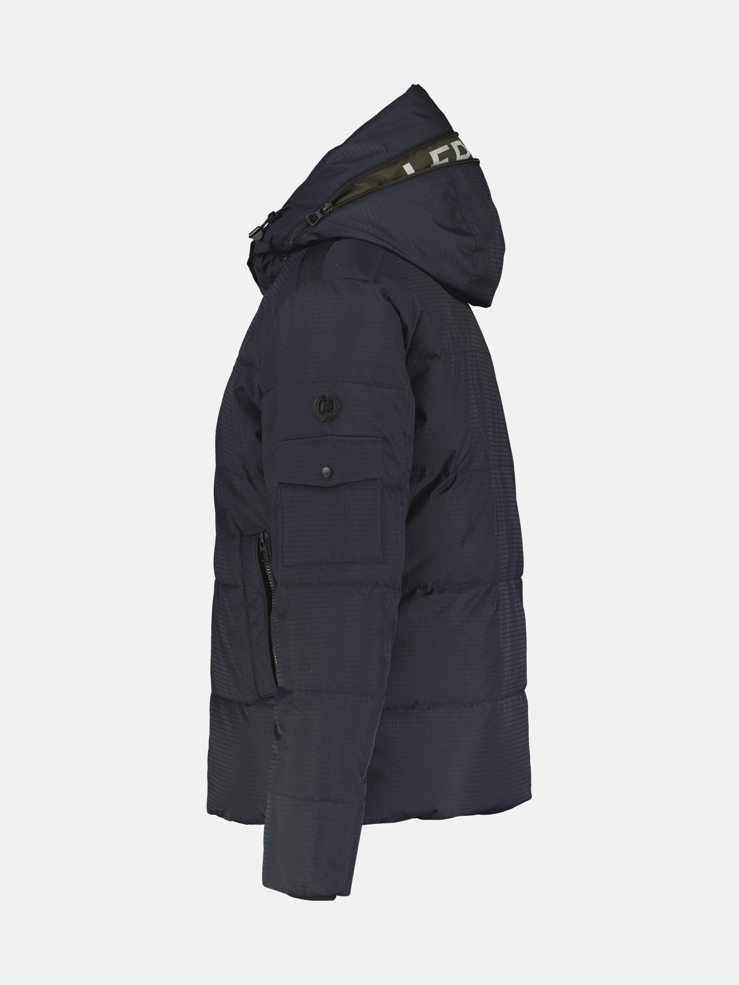 Lerros Gewatteerde jas LERROS gevoerde gewatteerde blouson met afneembare capuchon