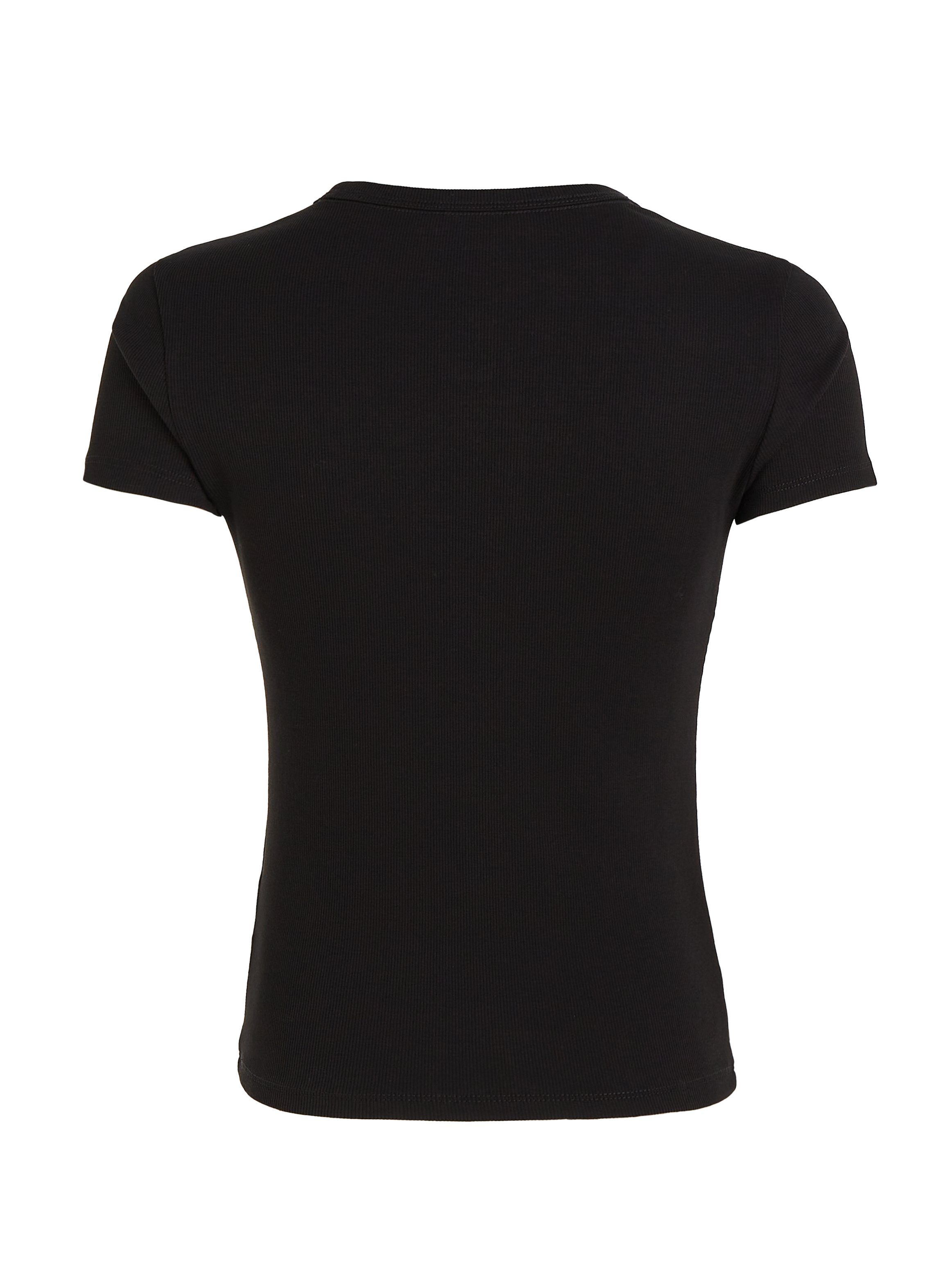 Tommy Jeans Curve T-shirt Slim Essential Rib