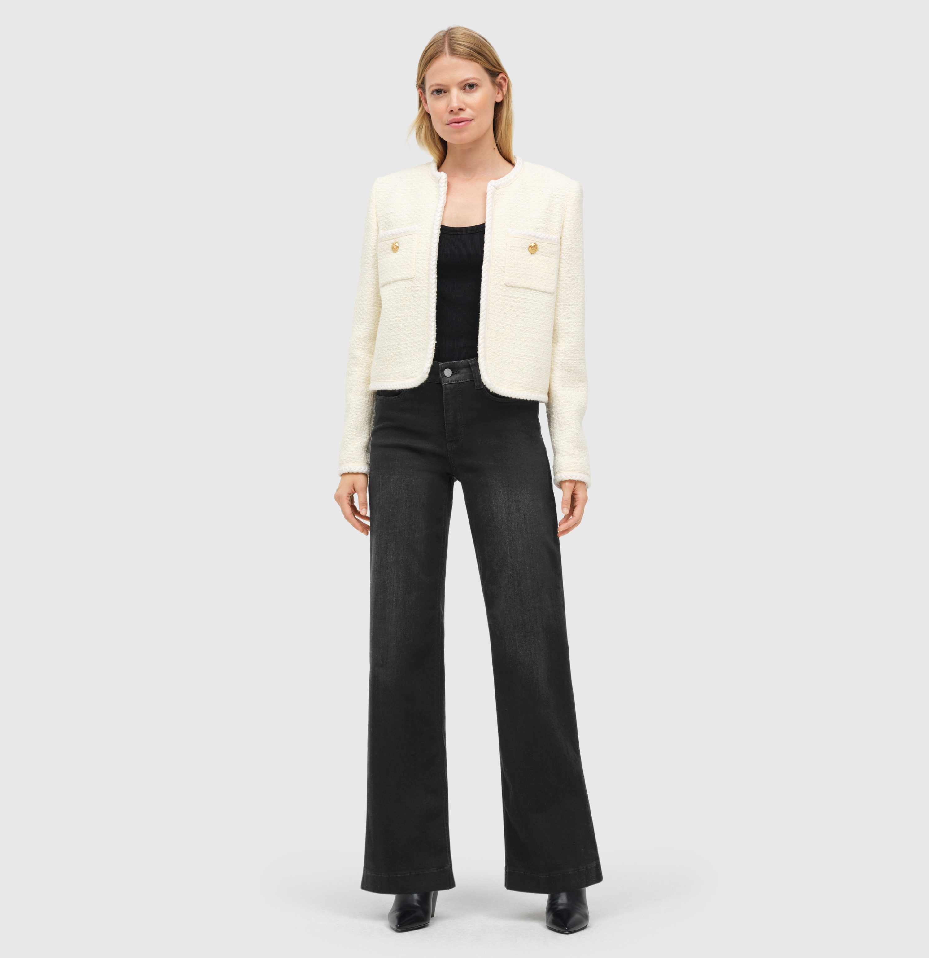 MAC Wijde jeans DREAM WIDE met wijde broekspijp stretch