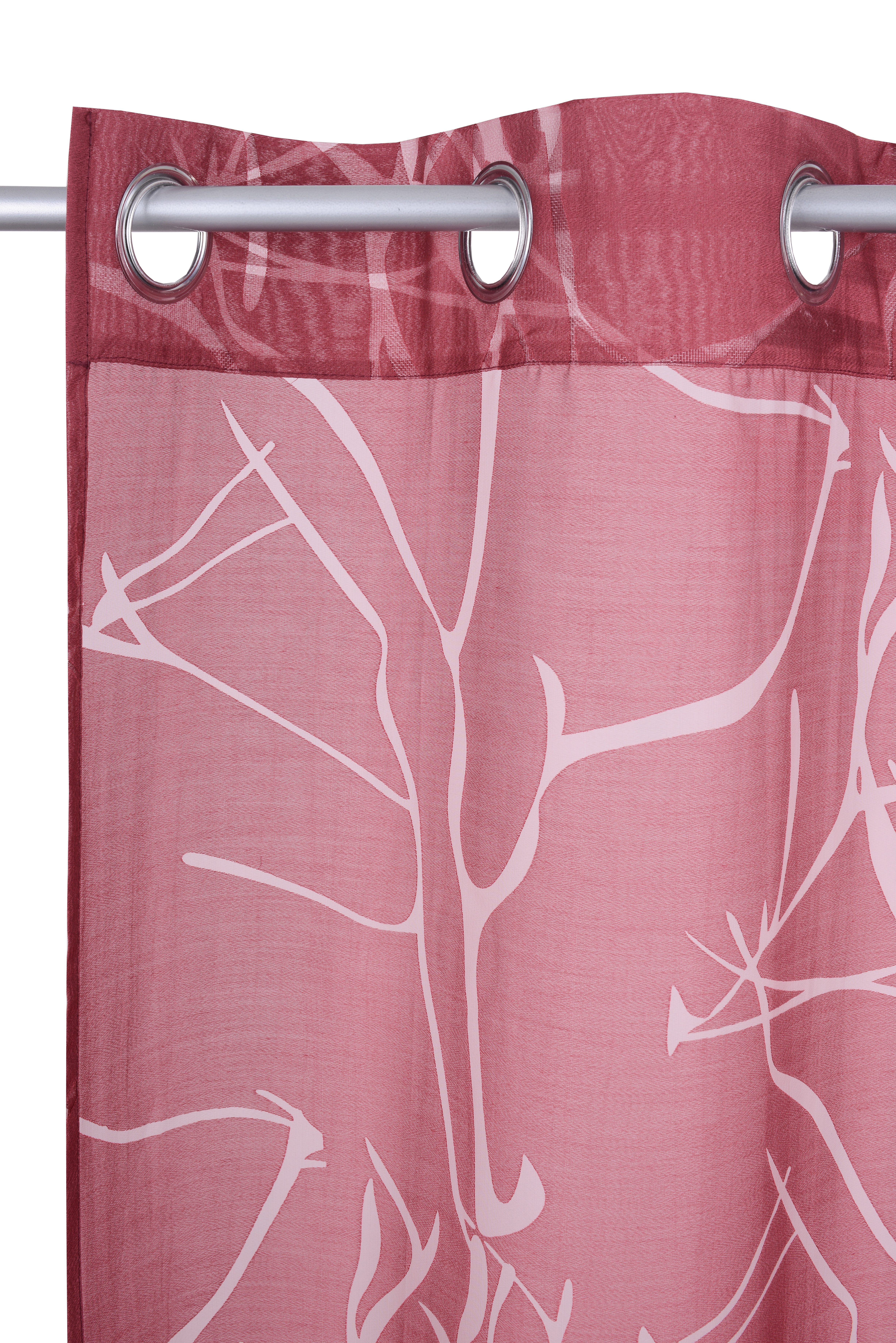 my home Gordijn ANNA Bestseller, takkenmotief, viscose, polyester (1 stuk)