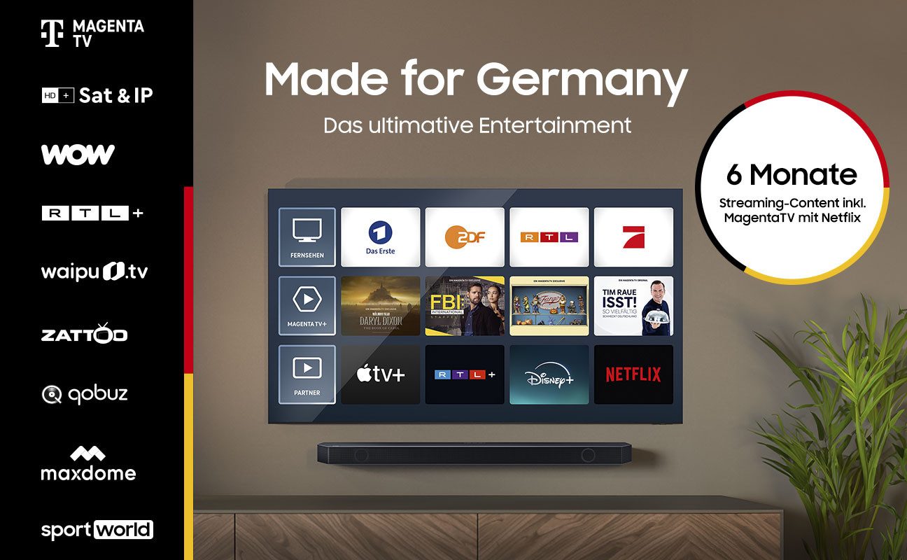 Samsung OLED-TV, 138 cm / 55", 4K Ultra HD, Smart TV, Neural Quantum 4K AI Gen2-processor, schitteringsvrij, tot 144Hz
