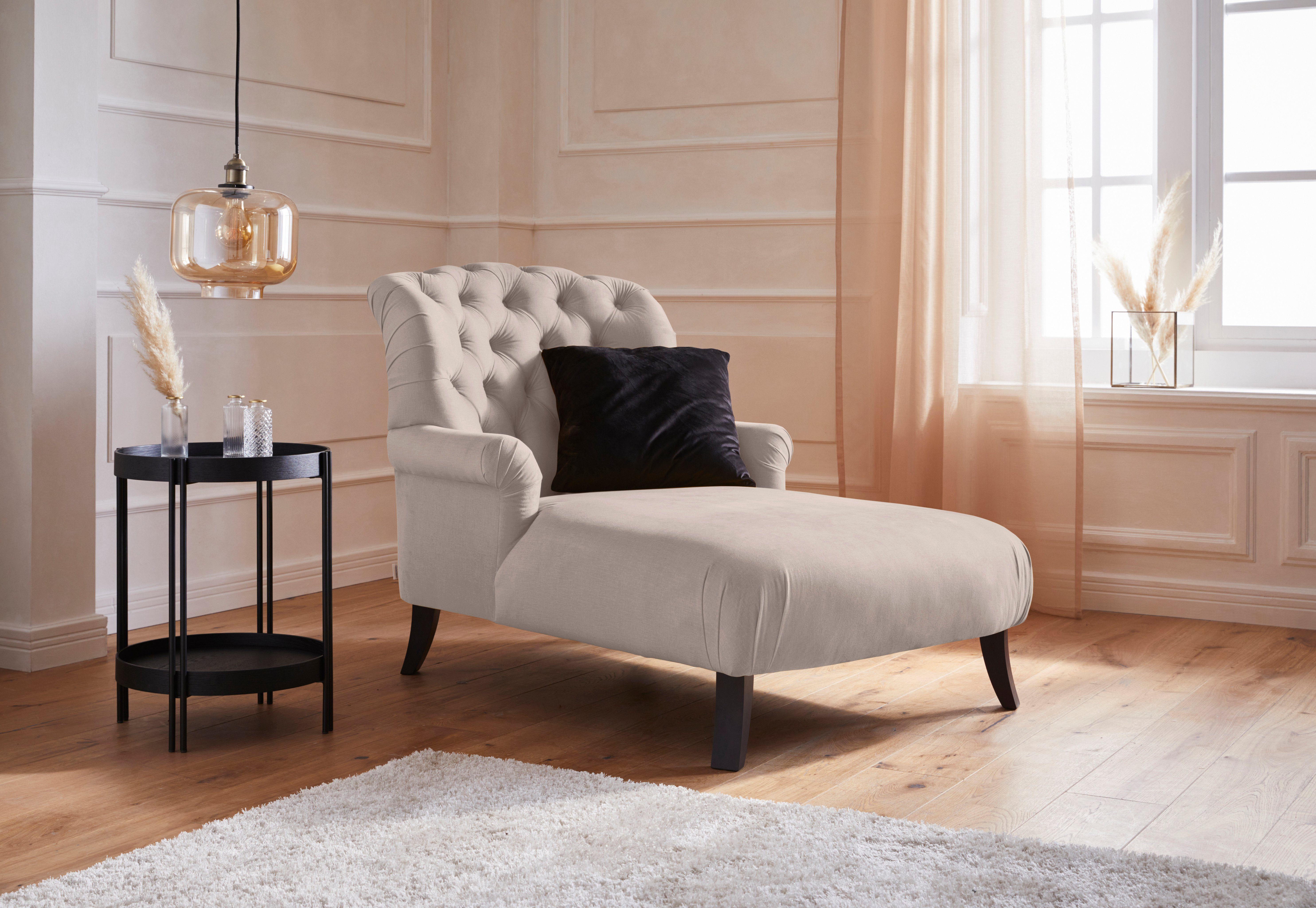 Guido Maria Kretschmer Home&Living Loveseat Amiens fauteuil loungefauteuil met prachtige capitonnage achter