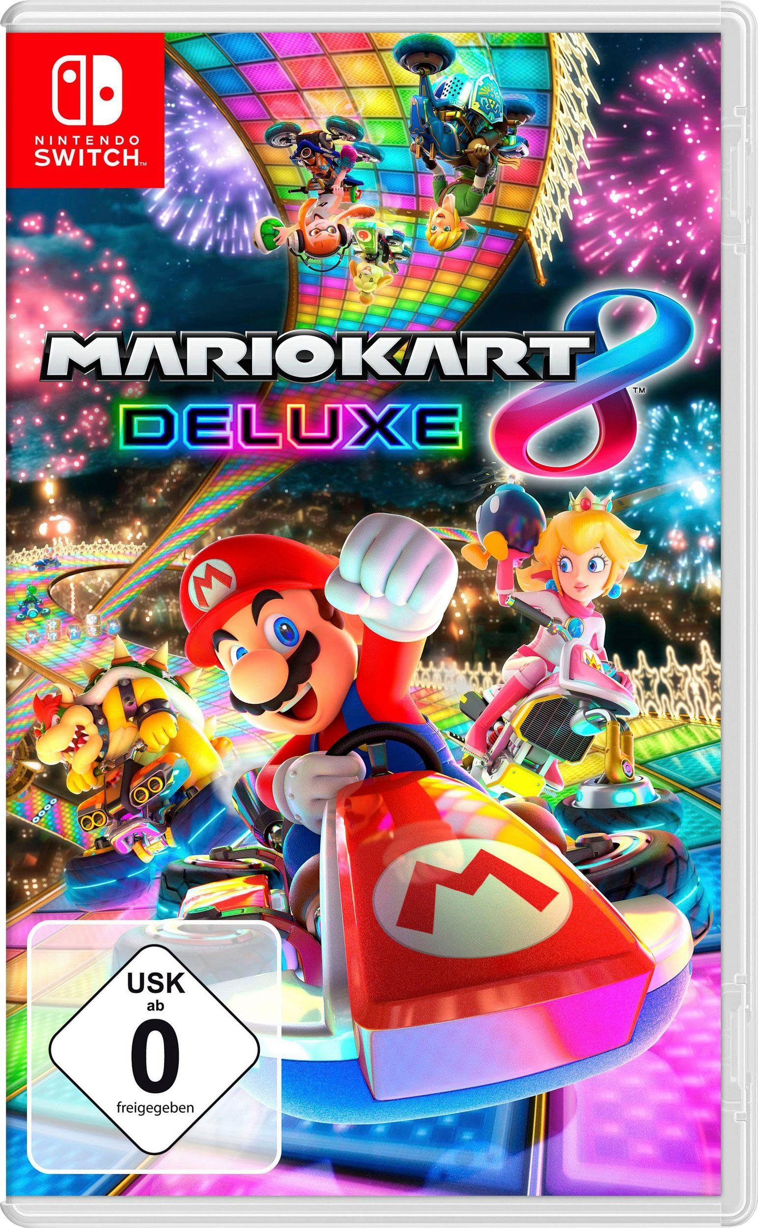 Nintendo Switch Gameconsole Switch neon-rood/neon-blauw