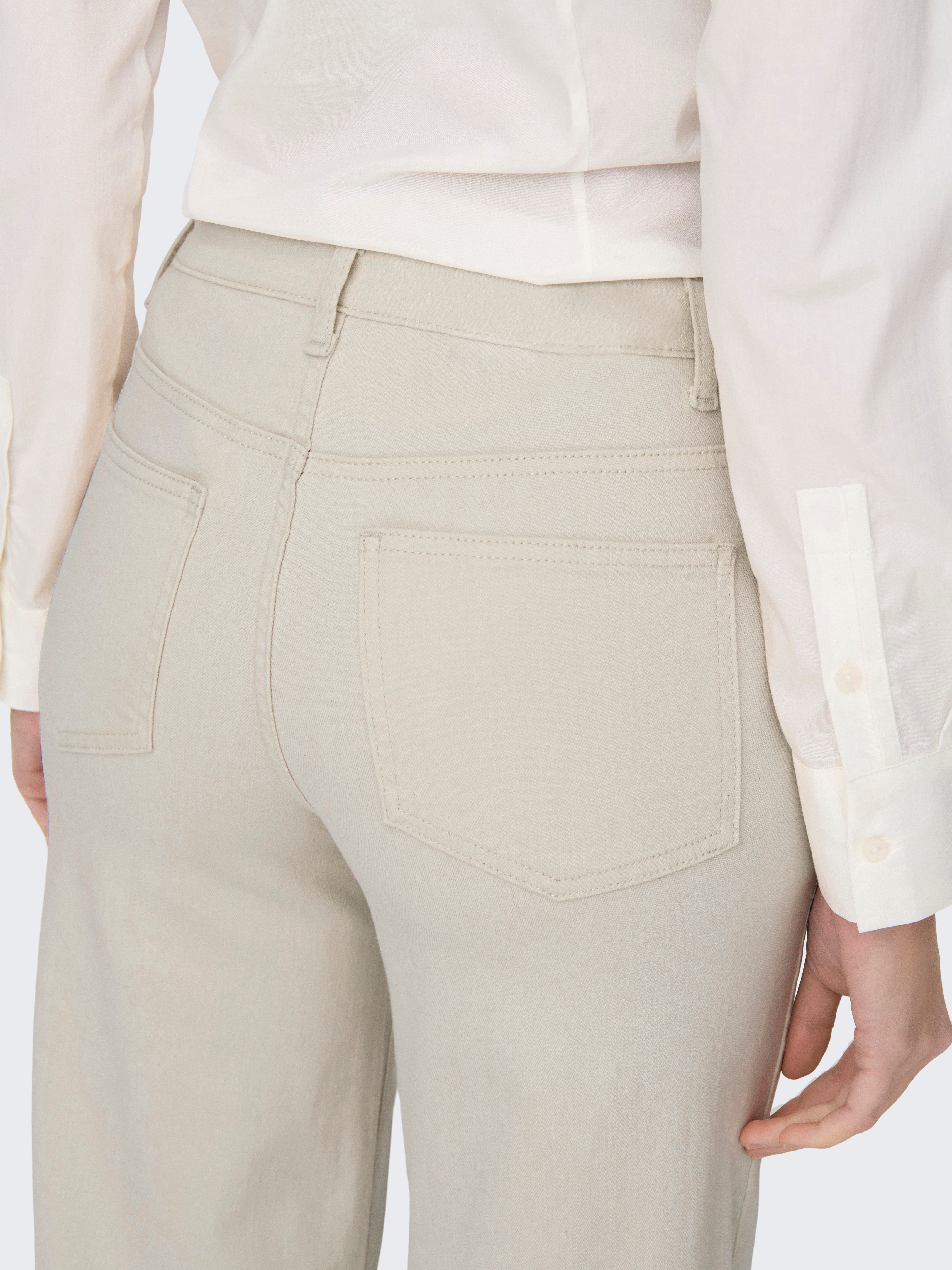 Only Wijde jeans ONLMADISON BLUSH HW WIDE DNM CRO NOOS