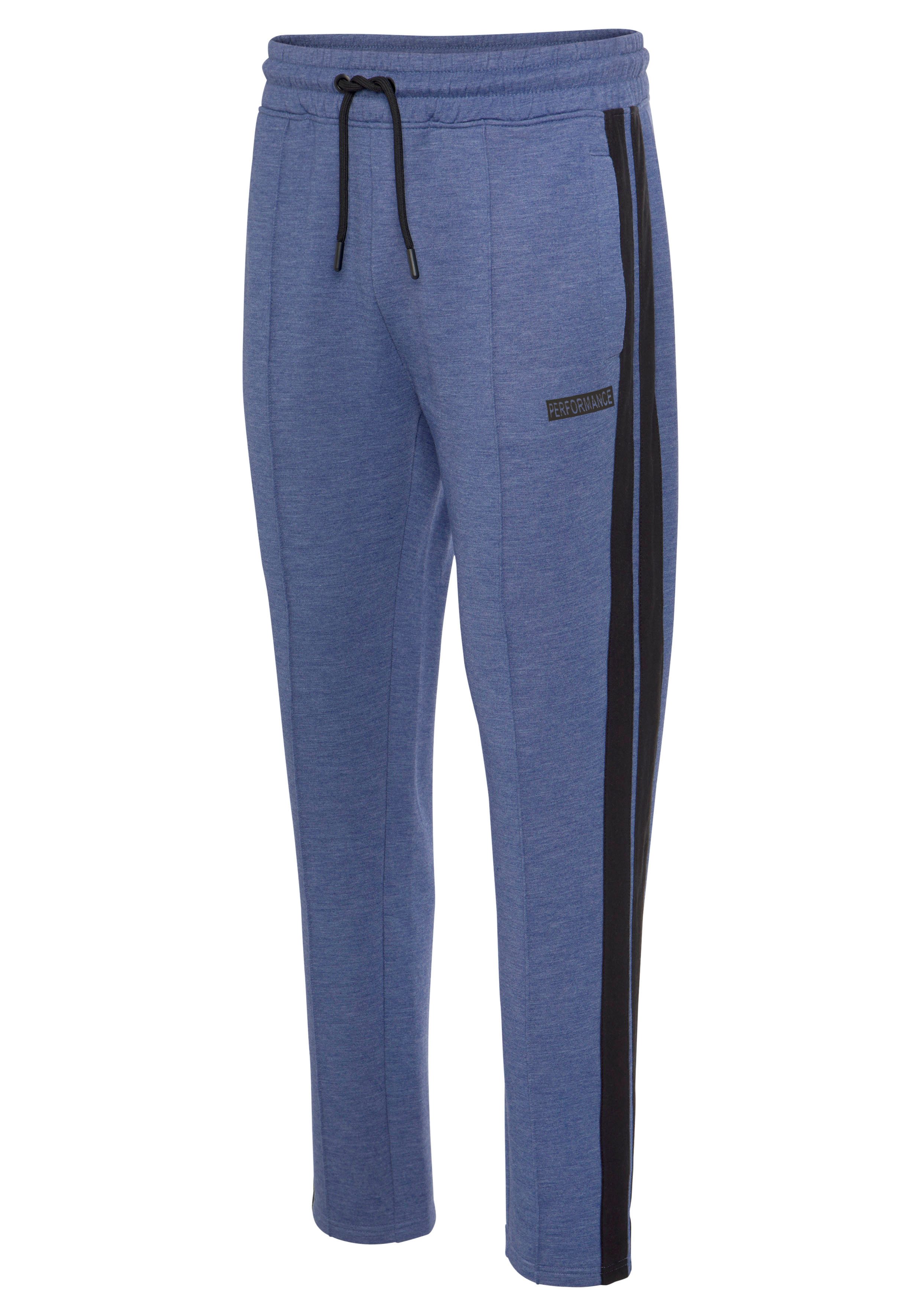 AUTHENTIC LE JOGGER Joggingbroek Sportbroek met strepen opzij