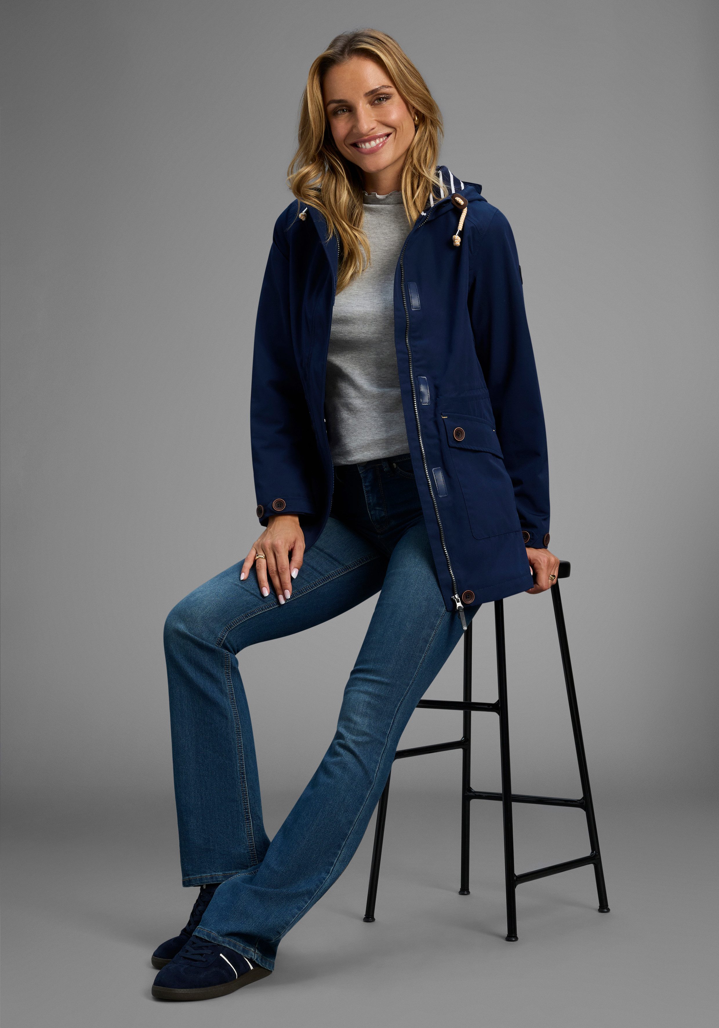 Polarino Functionele parka Waterafstotend & winddicht, ademend