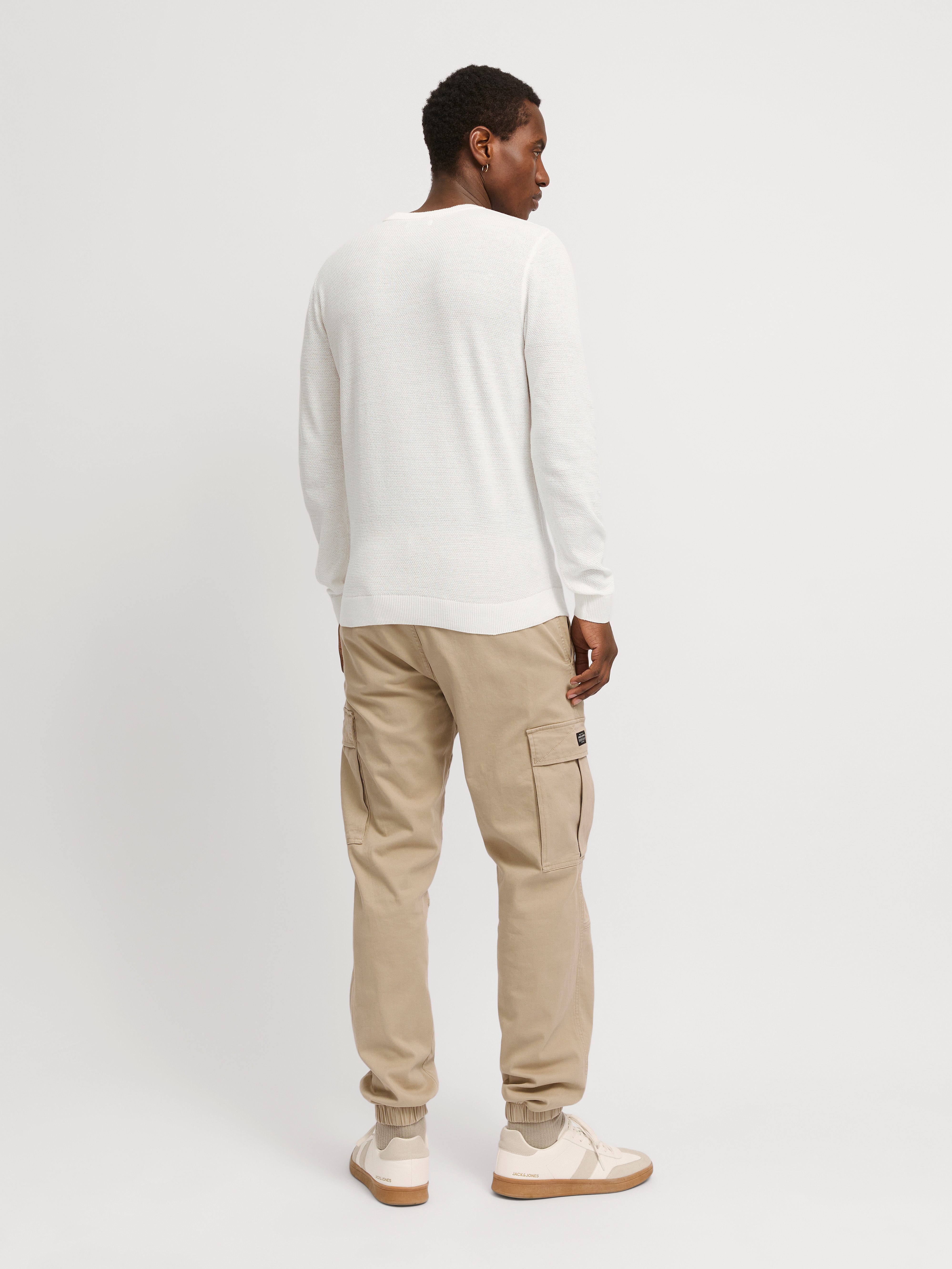 Jack & Jones Gebreide trui JJBRADY KNIT CREW NECK