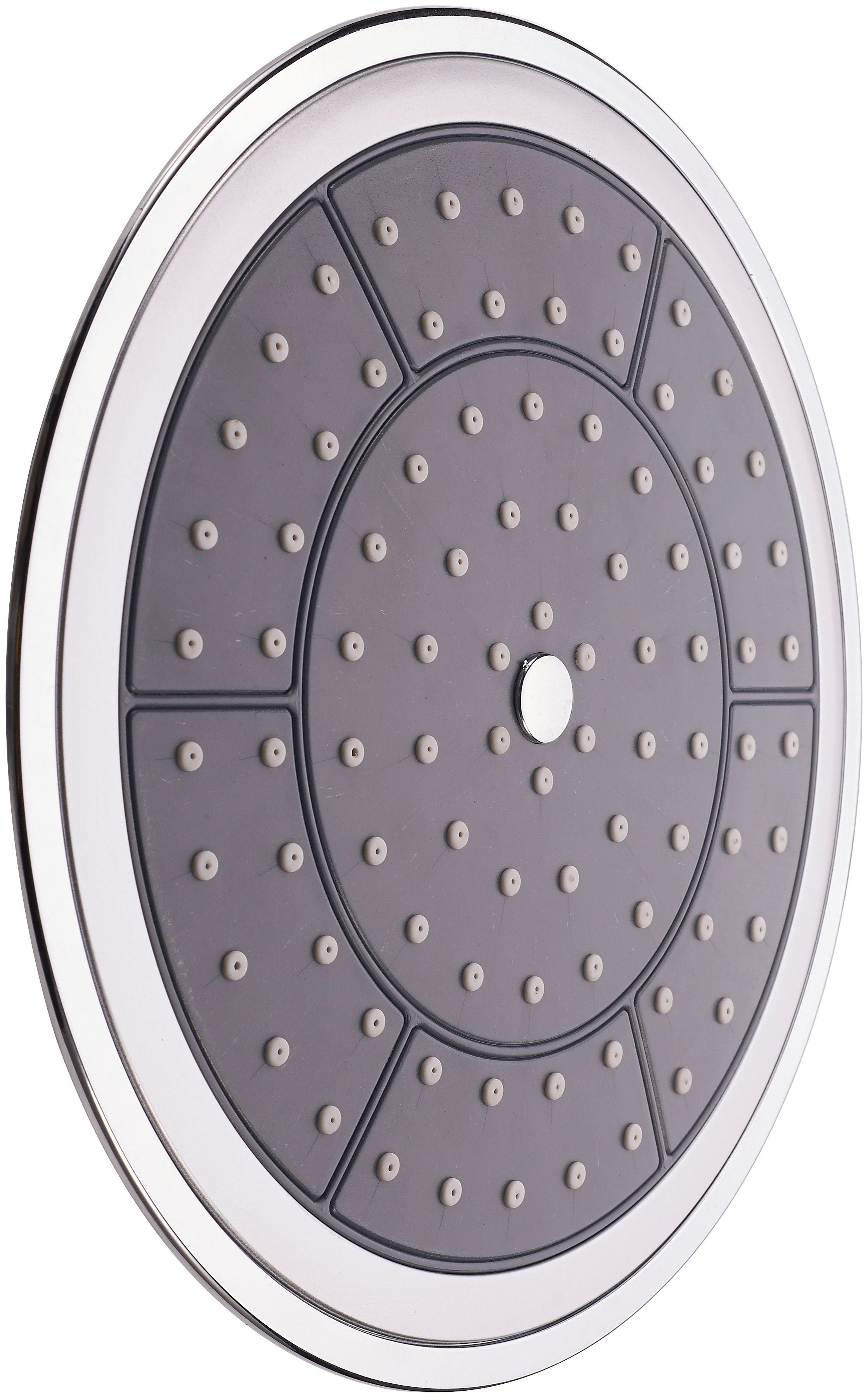 Schütte Douchekop Auxerre Douchekop met antikalk-noppen, regendouche ø 22 cm, douchekop chroom douchekoppen zilver(kleur)