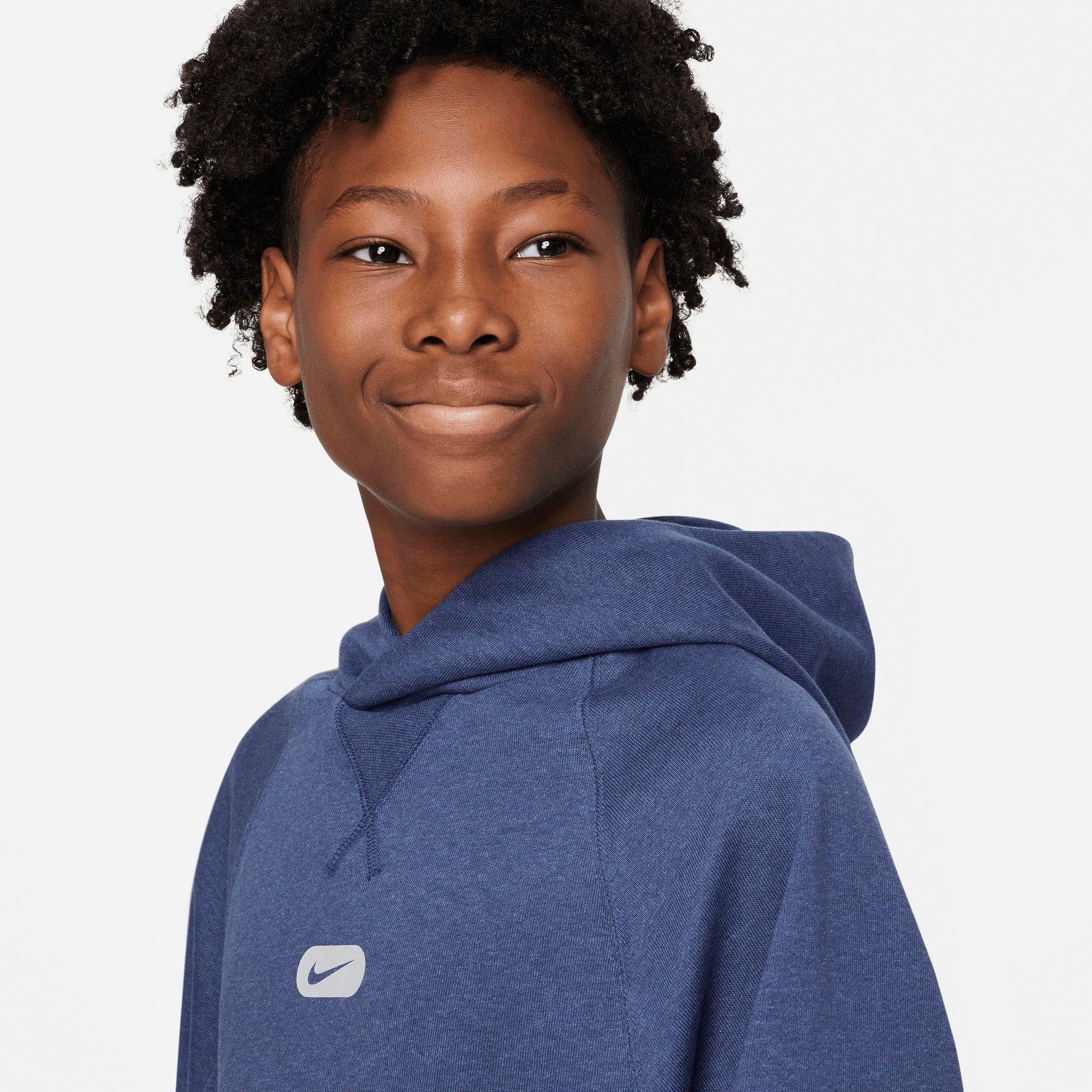 Nike Hoodie Dri-FIT Athletics Big Kids' (Boys') Fleece Training Hoodie