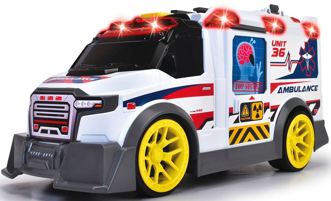 Dickie Toys Speelgoed-ambulance Ambulance met licht en geluid