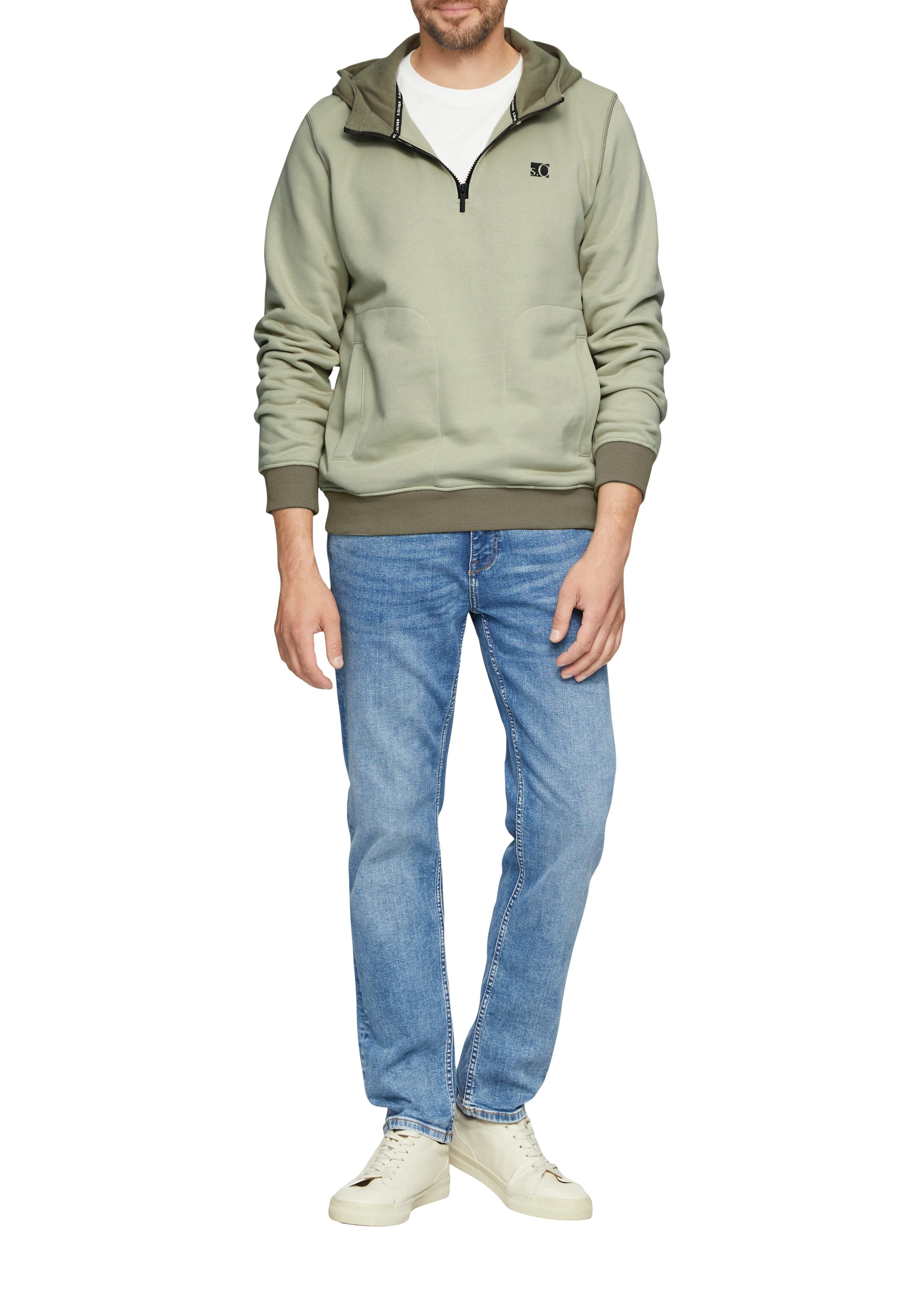 s.Oliver Hoodie met een capuchon