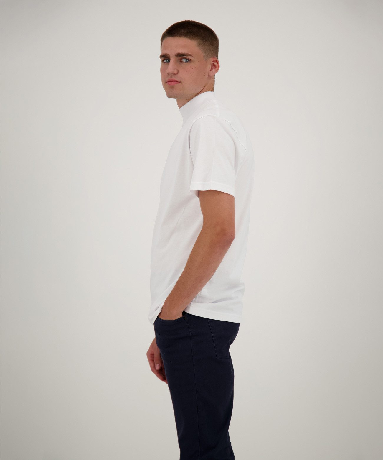 RAGMAN Shirt met staande kraag