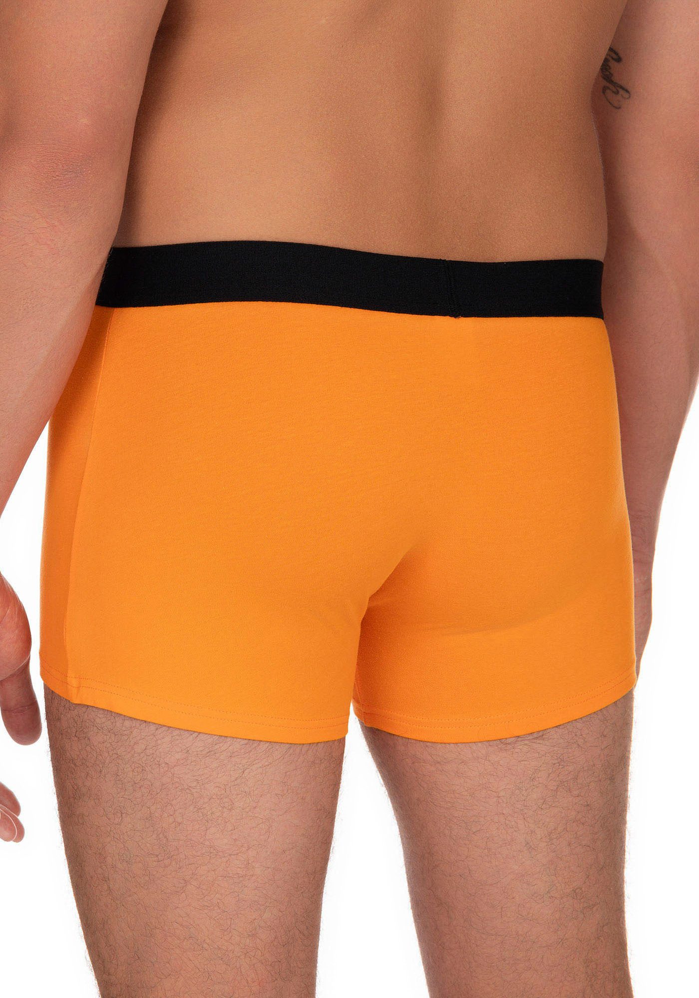 Bruno Banani Boxershort Flowing met contrasterend logo-tailleband (2 stuks, Set van 2)