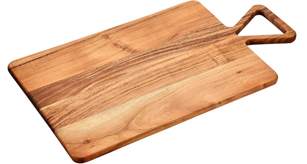 KESPER for kitchen & home Snijplank Plank van acaciahout, FSC-gecertificeerd (1 stuk) snijplanken bruin
