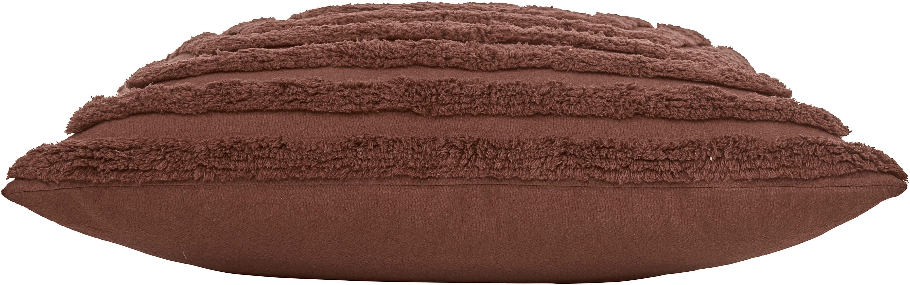 LeGer Home by Lena Gercke Kussenovertrekken Loana met pluizige 3d-patronen (combi-set, 2 stuks)
