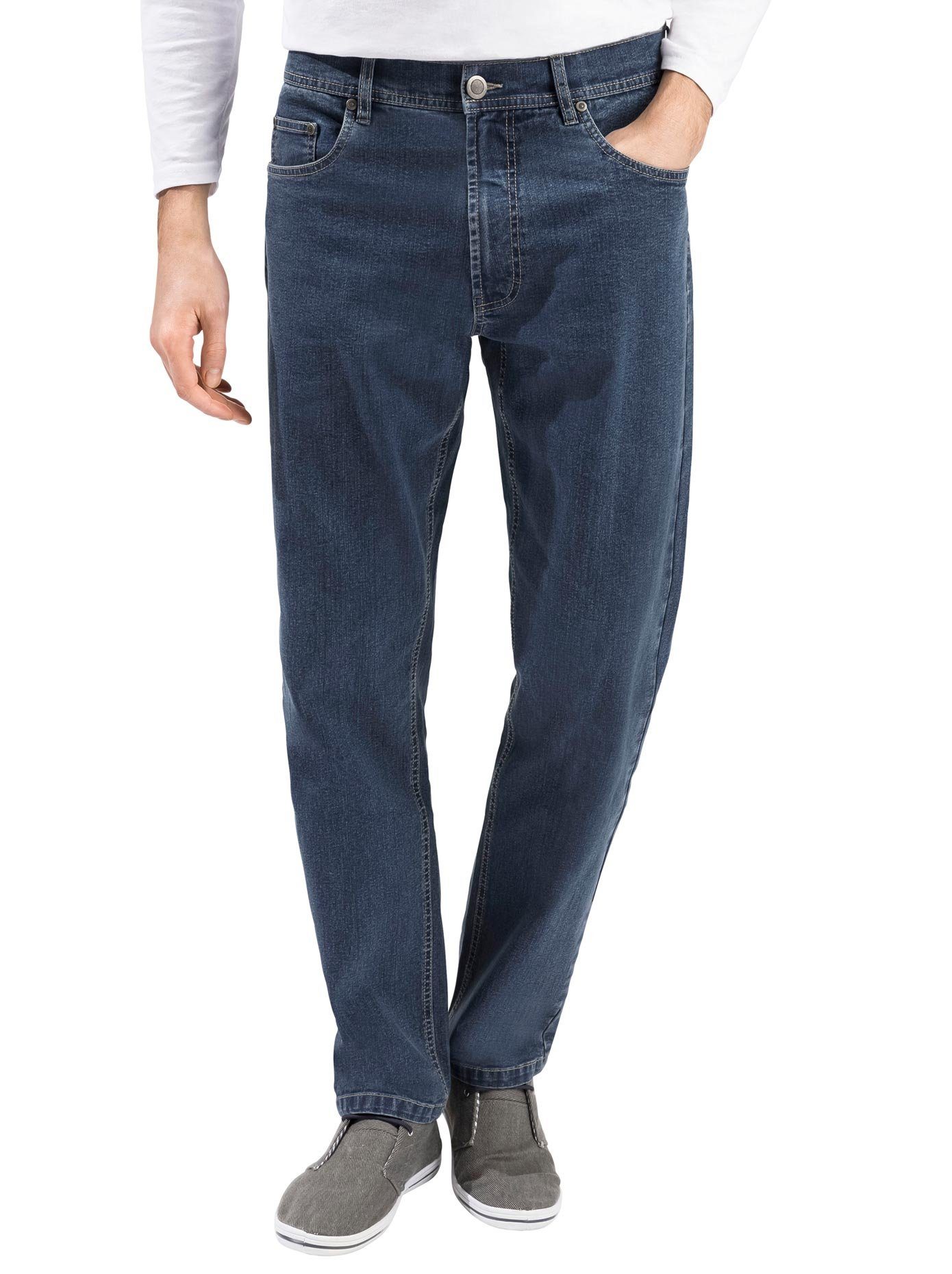 Catamaran 5-pocket jeans (1-delig) heren slim fit jeans maat 26 blauw