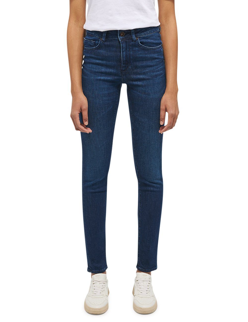 MUSTANG Slim fit jeans Dames stijl Shelby slim dames jeans maat 33 blauw