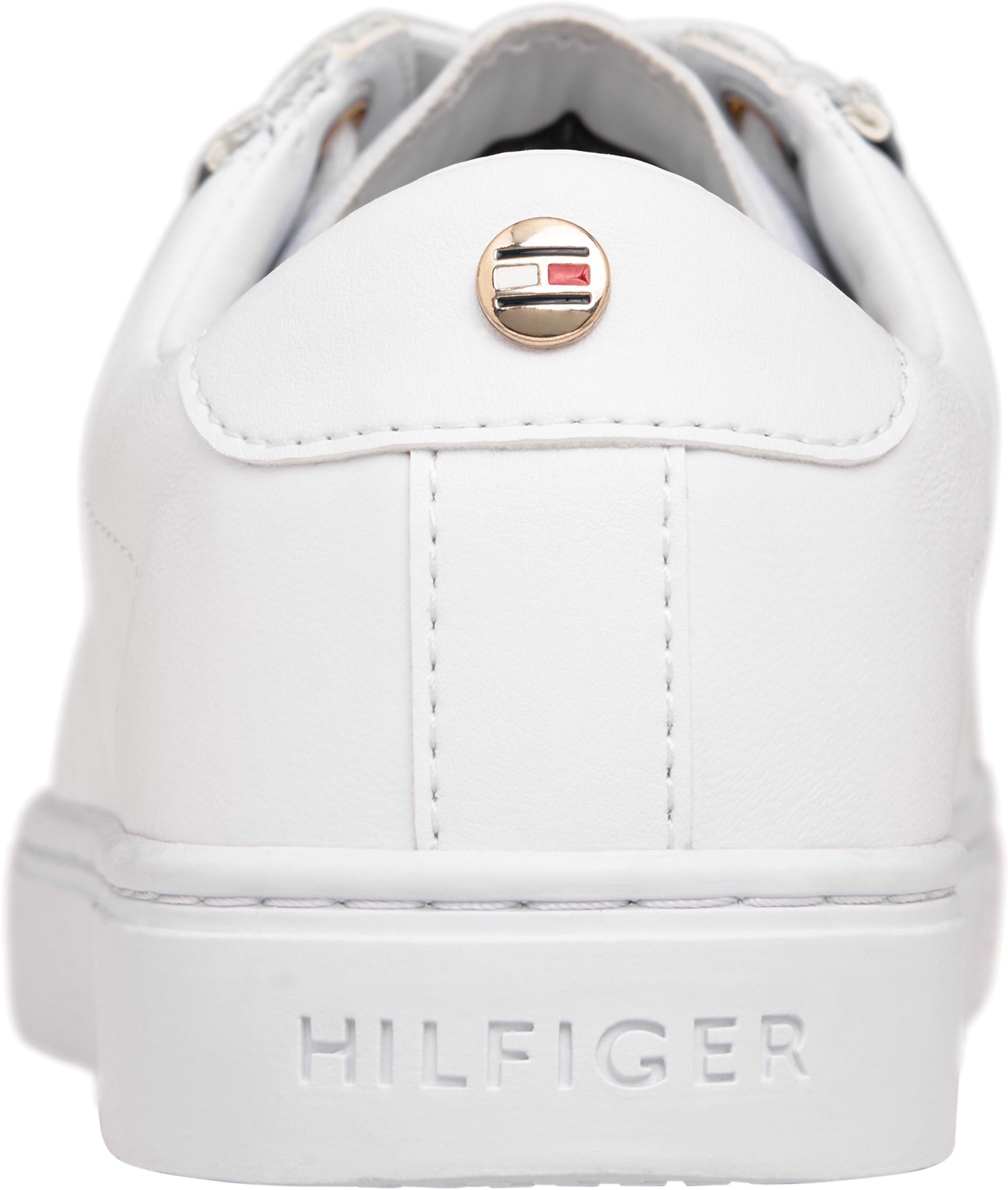 Tommy Hilfiger Sneakers TOMMY HIFLIGER SIGNATURE SNEAKER met kleurrijke paspel, vrijetijdsschoen, lage schoen, veterschoen