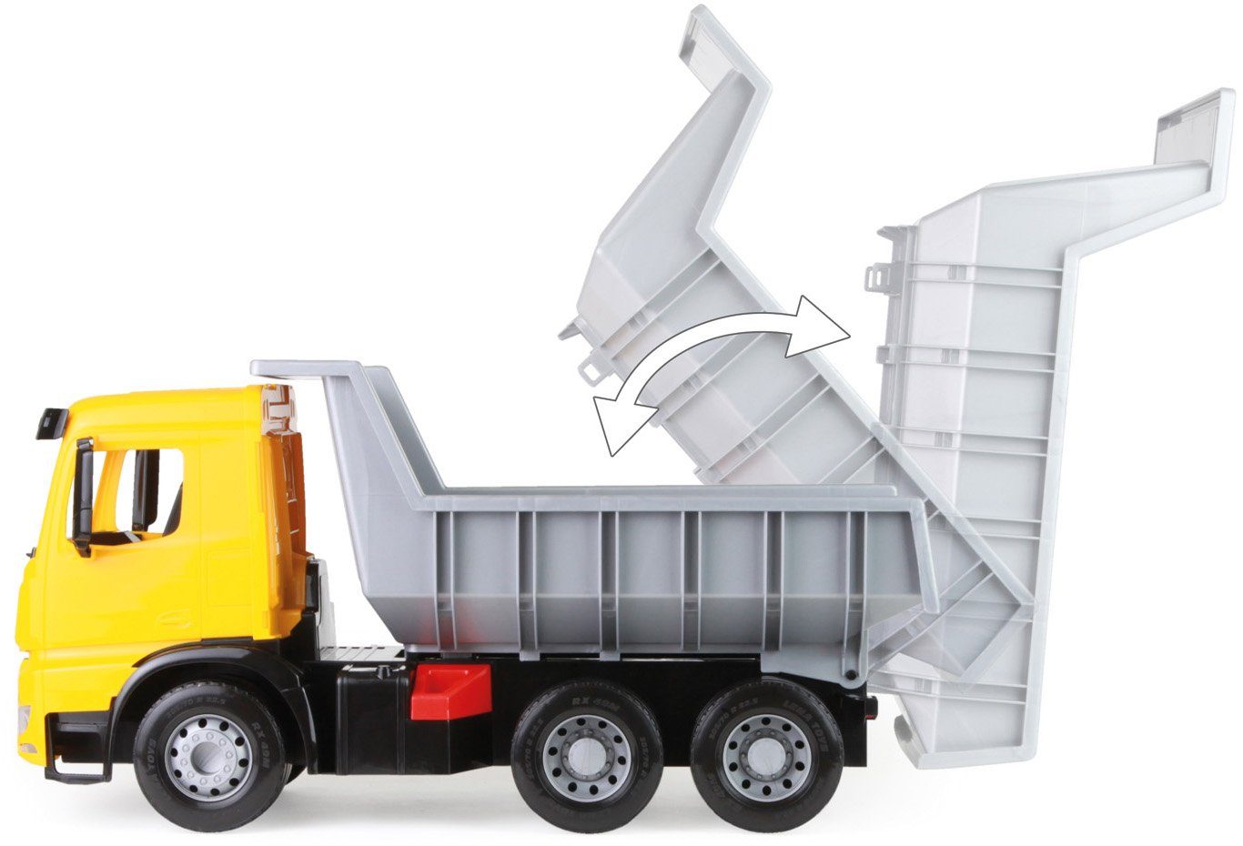 Lena® Speelgoed vrachtwagen Giga Trucks, Arocs kiepwagen