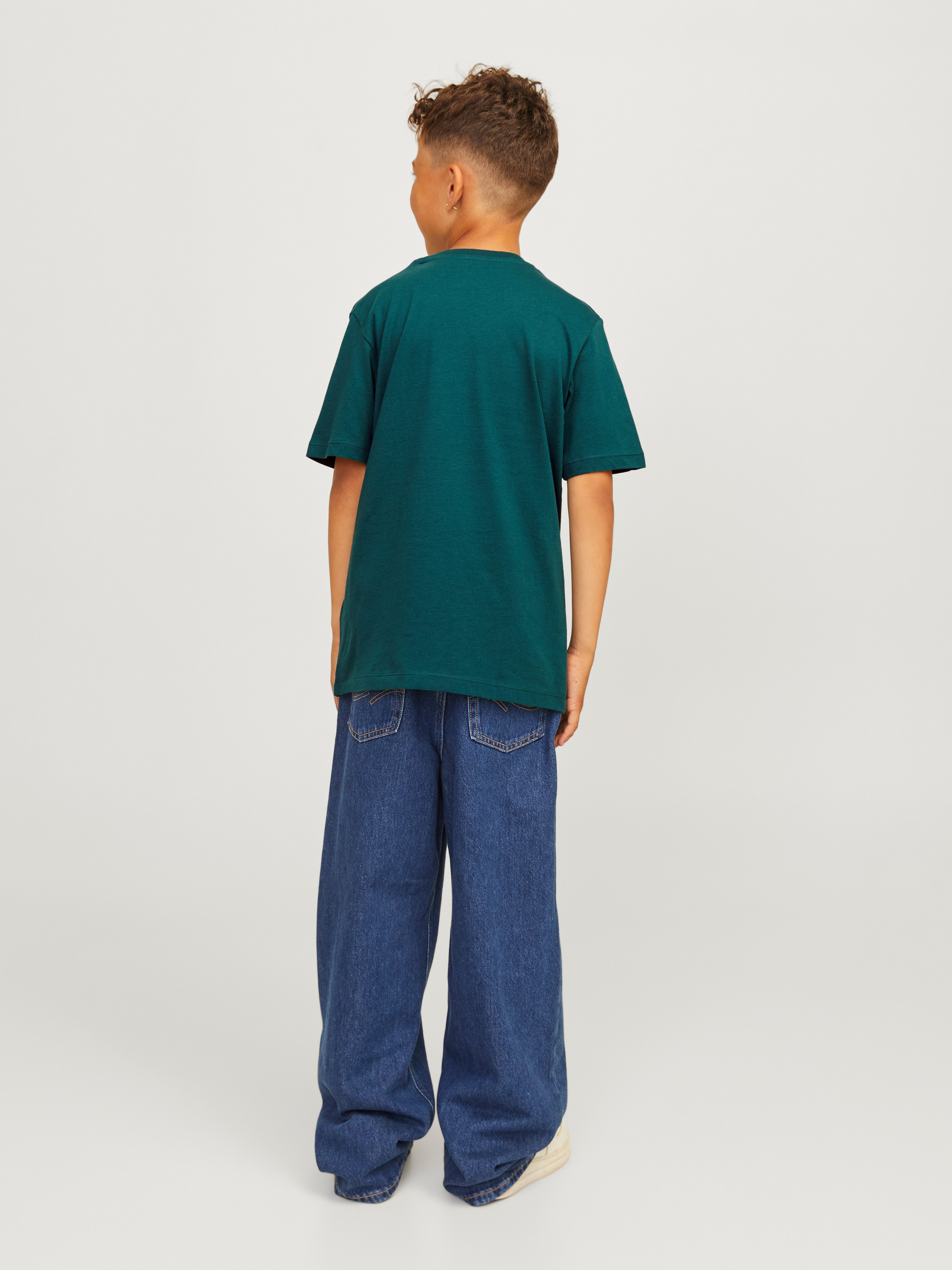 Jack & Jones Junior Shirt met korte mouwen JJECORP LOGO TEE SS O-NECK NOOS JNR