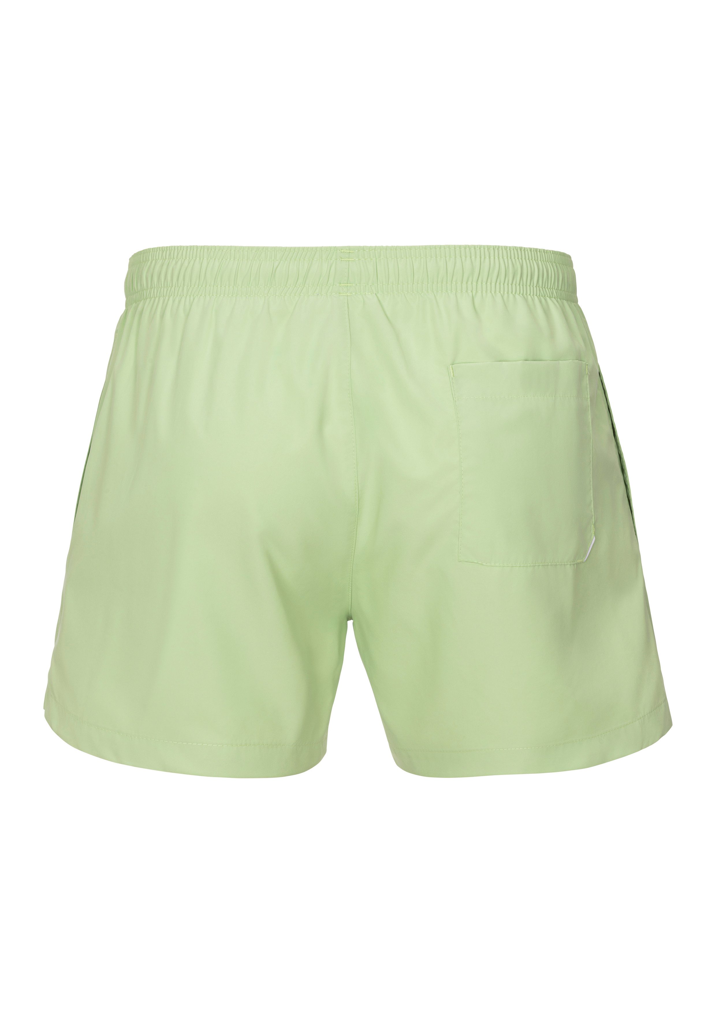 HUGO underwear Zwemshort ABAS zijwaarts met grote hugo logo-print
