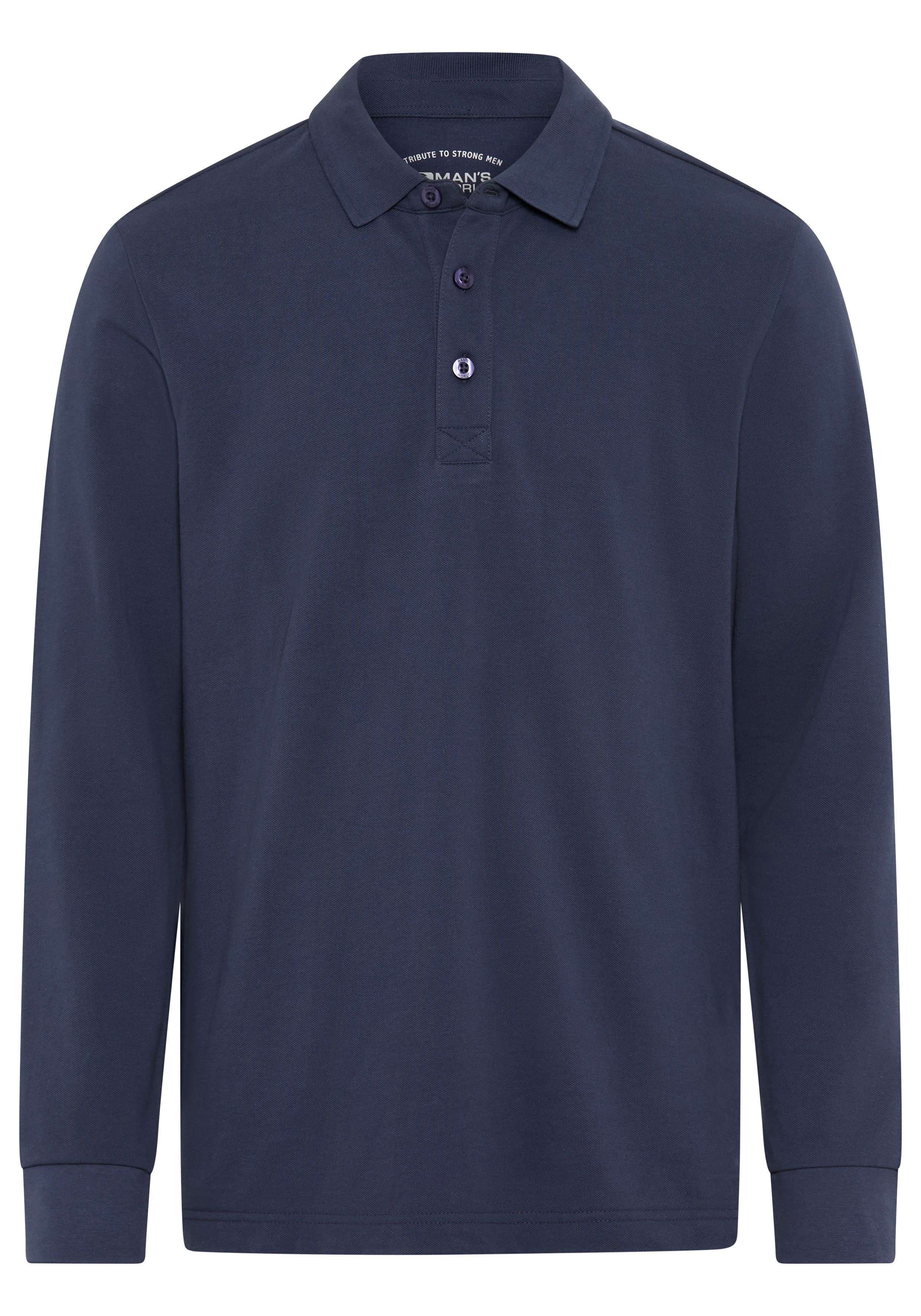 Man's World Poloshirt in piqué kwaliteit