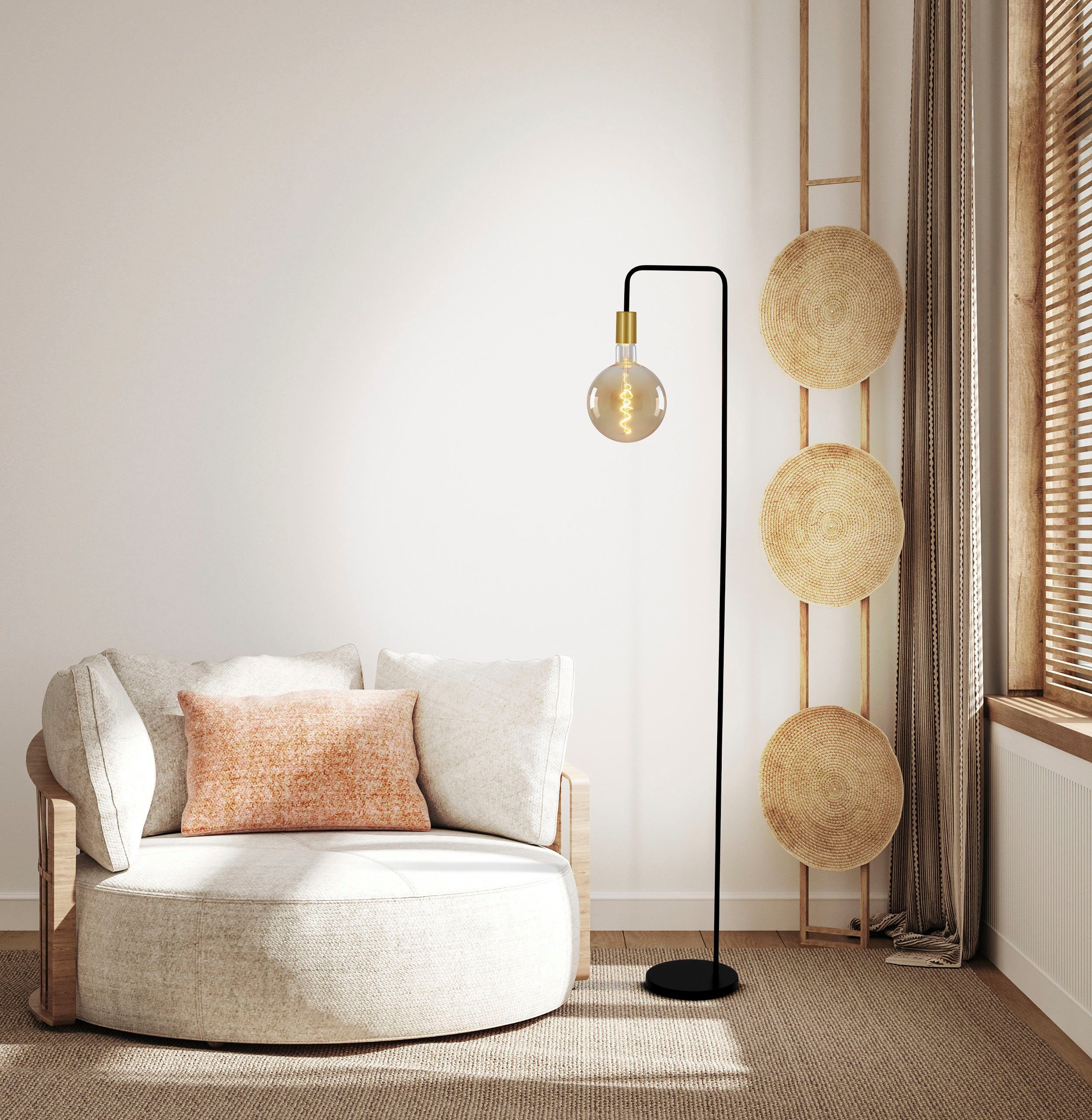 näve Led-verlichting Dilly Max Filament warmwit LED E27/5W dimbaar 2200K 280lm D: 20 cm H: 30 cm (1 stuk)