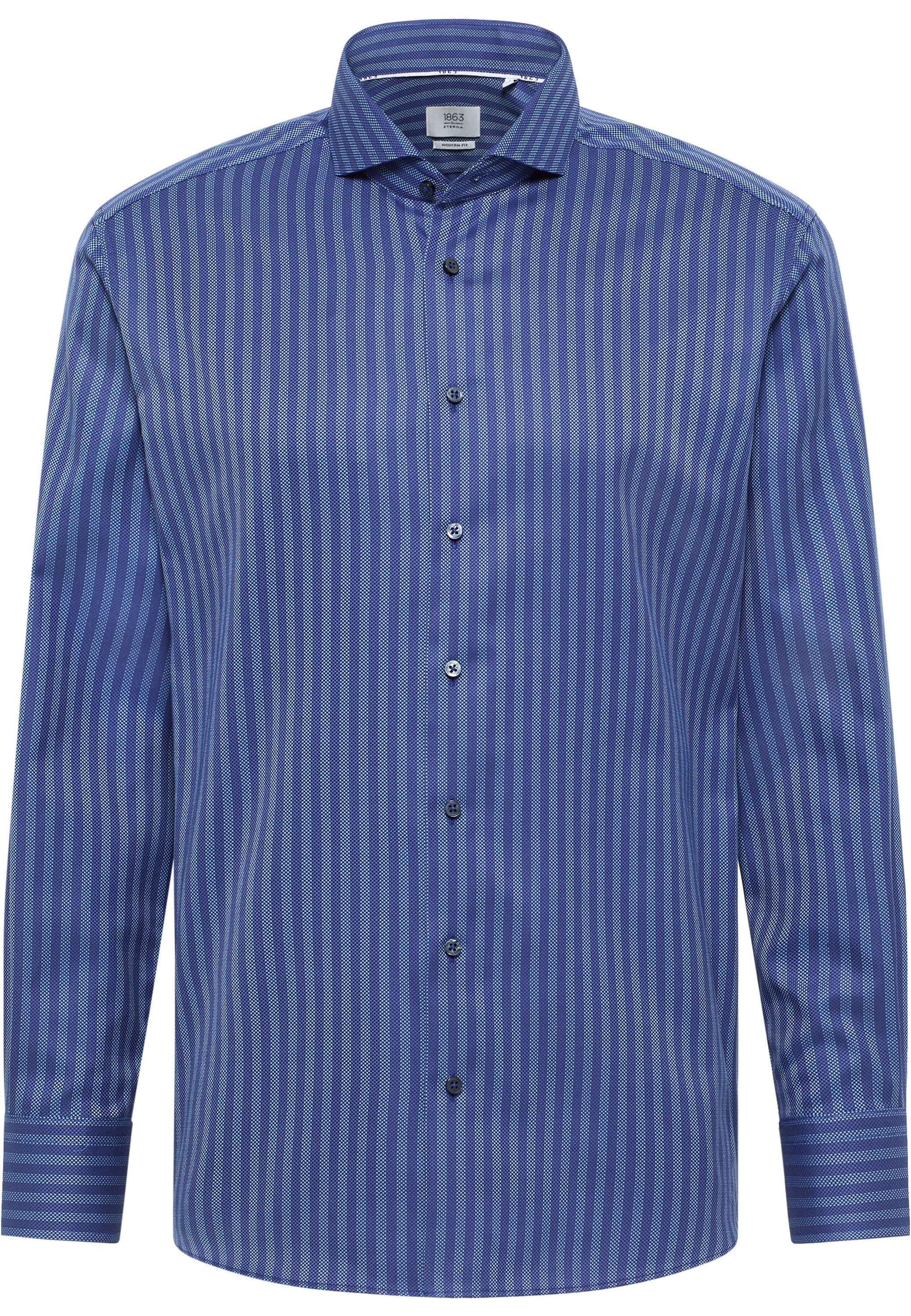 Eterna Overhemd met lange mouwen MODERN FIT NON IRON (strijkvrij)