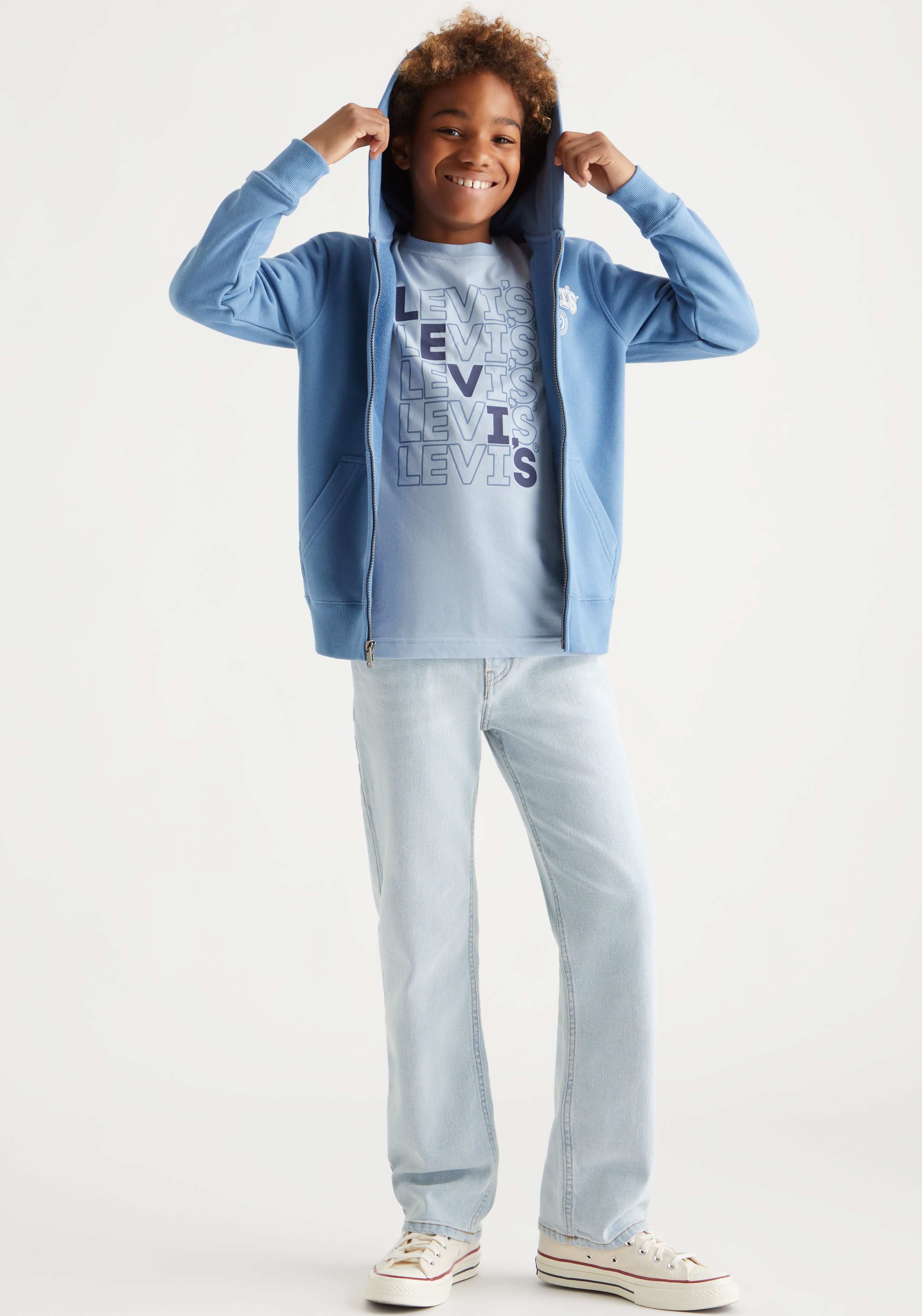 Levi's Kidswear Shirt met print for boys
