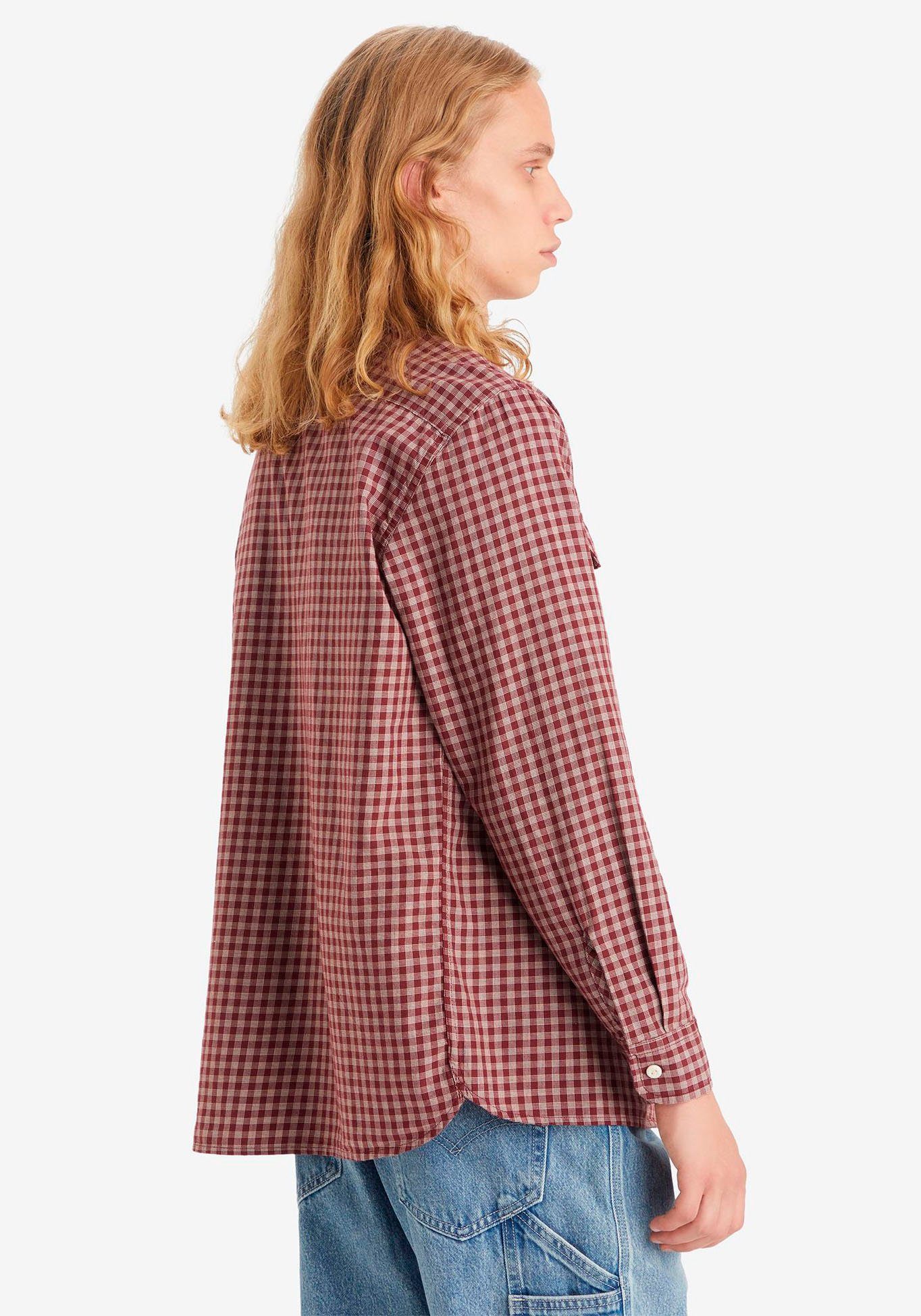 Levi's® Overhemd met lange mouwen CLASSIC WORKER -WORKWEAR REDS