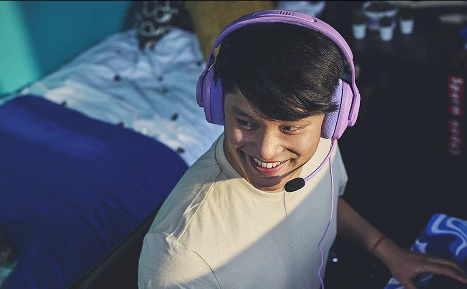 JBL Gaming-headset Quantum 100M2 JBL QuantumSOUND-handtekening, afneembare microfoon met demping