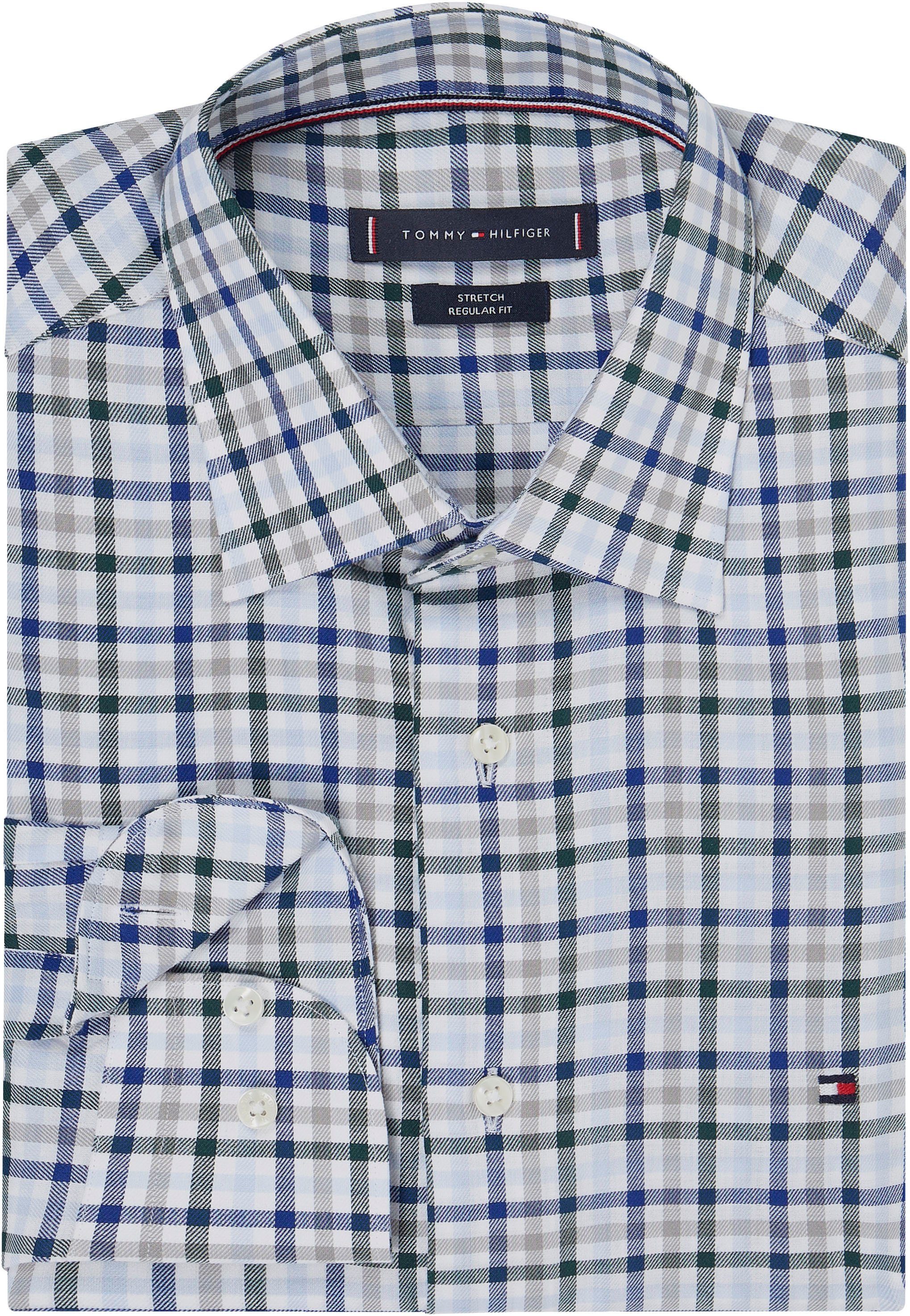 Tommy Hilfiger Businessoverhemd CL STRETCH TWILL GINGHAM RF SHRT