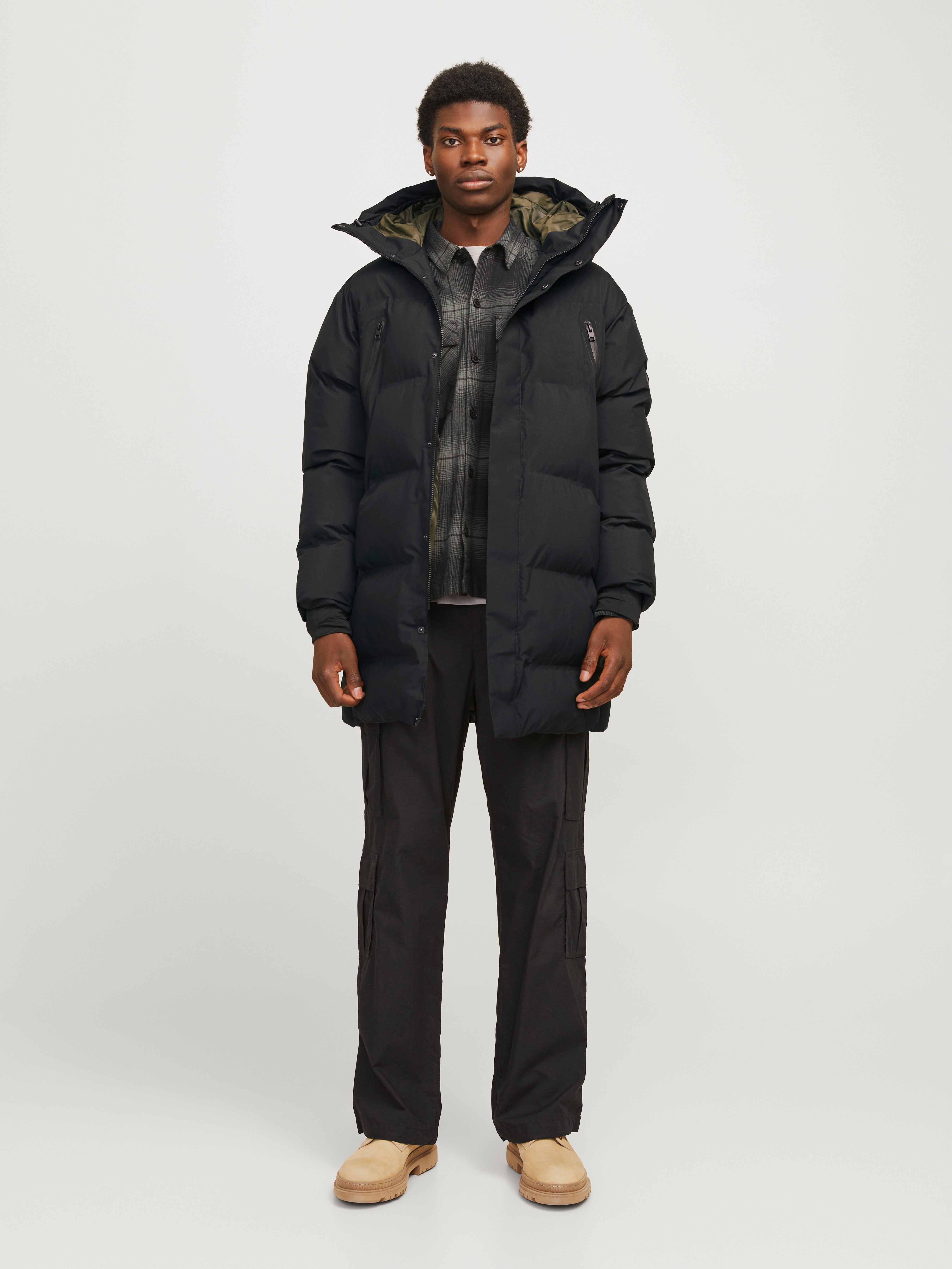 Jack & Jones Gewatteerde jas JCOALPHA LONG PUFFER SN