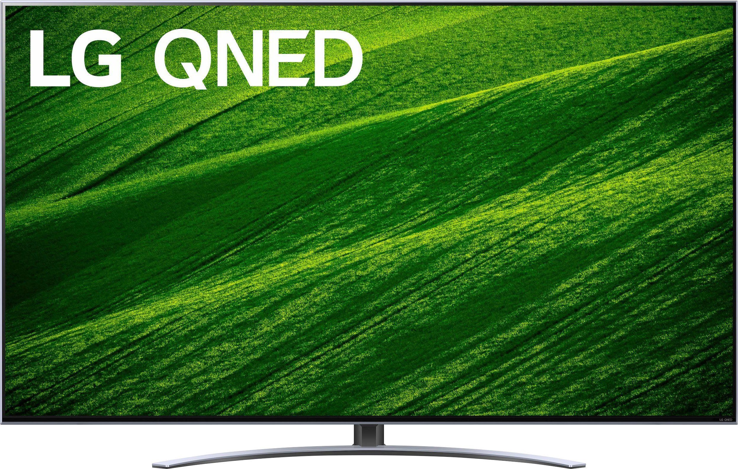 LG QNED-tv 55QNED829QB, 139 cm / 55 ", 4K Ultra HD, Smart TV, tot 120hz - α7 gen5 4k ai-processor - hdmi 2.1 - spraakondersteuning - quantum dot nanocell+ display