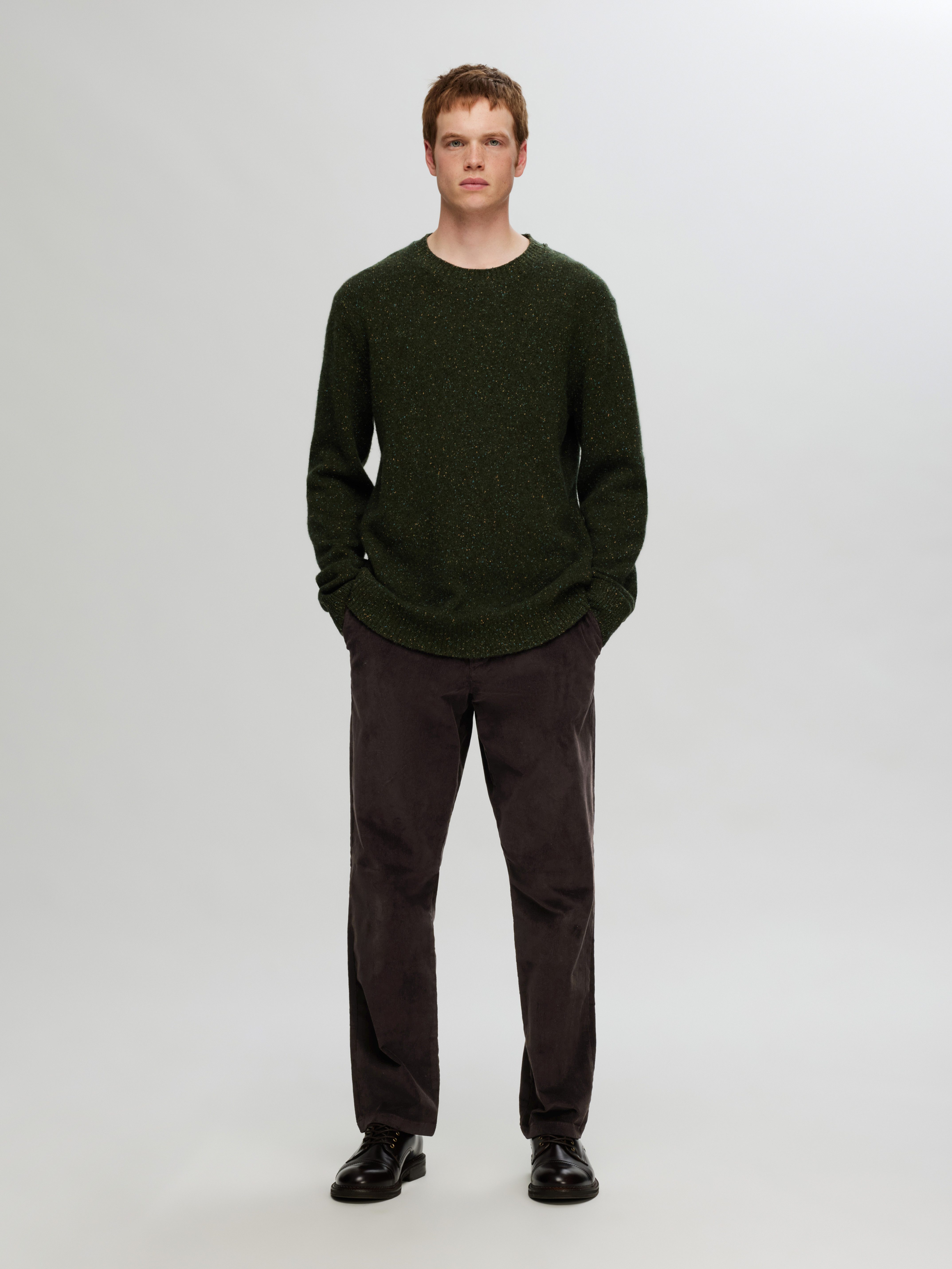 SELECTED HOMME Cordbroek SLH196-STRAIGHT MILES CORD PANT W NOOS