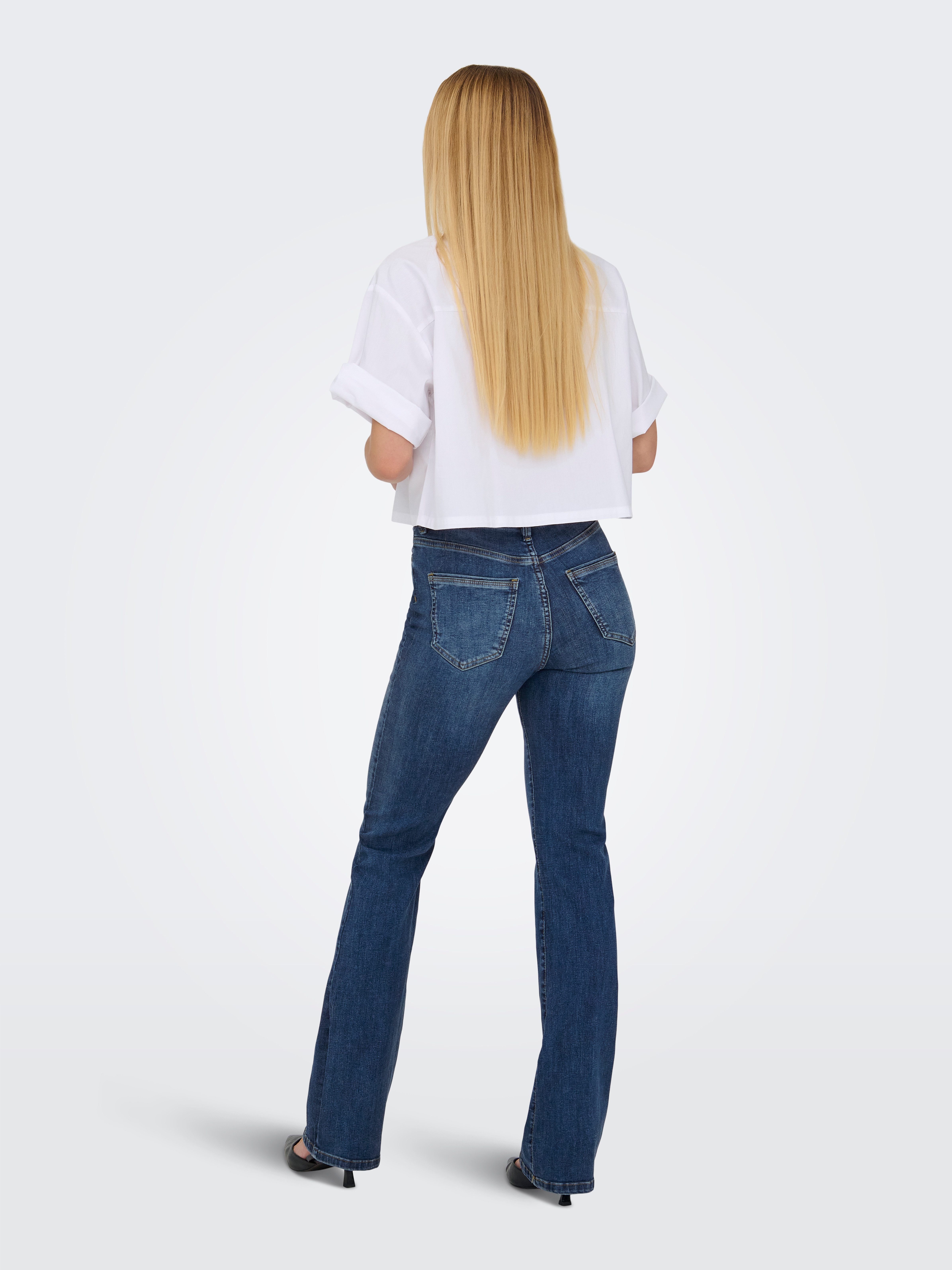 Only Bootcut jeans ONLWAUW HW FLARED DNM TAI540
