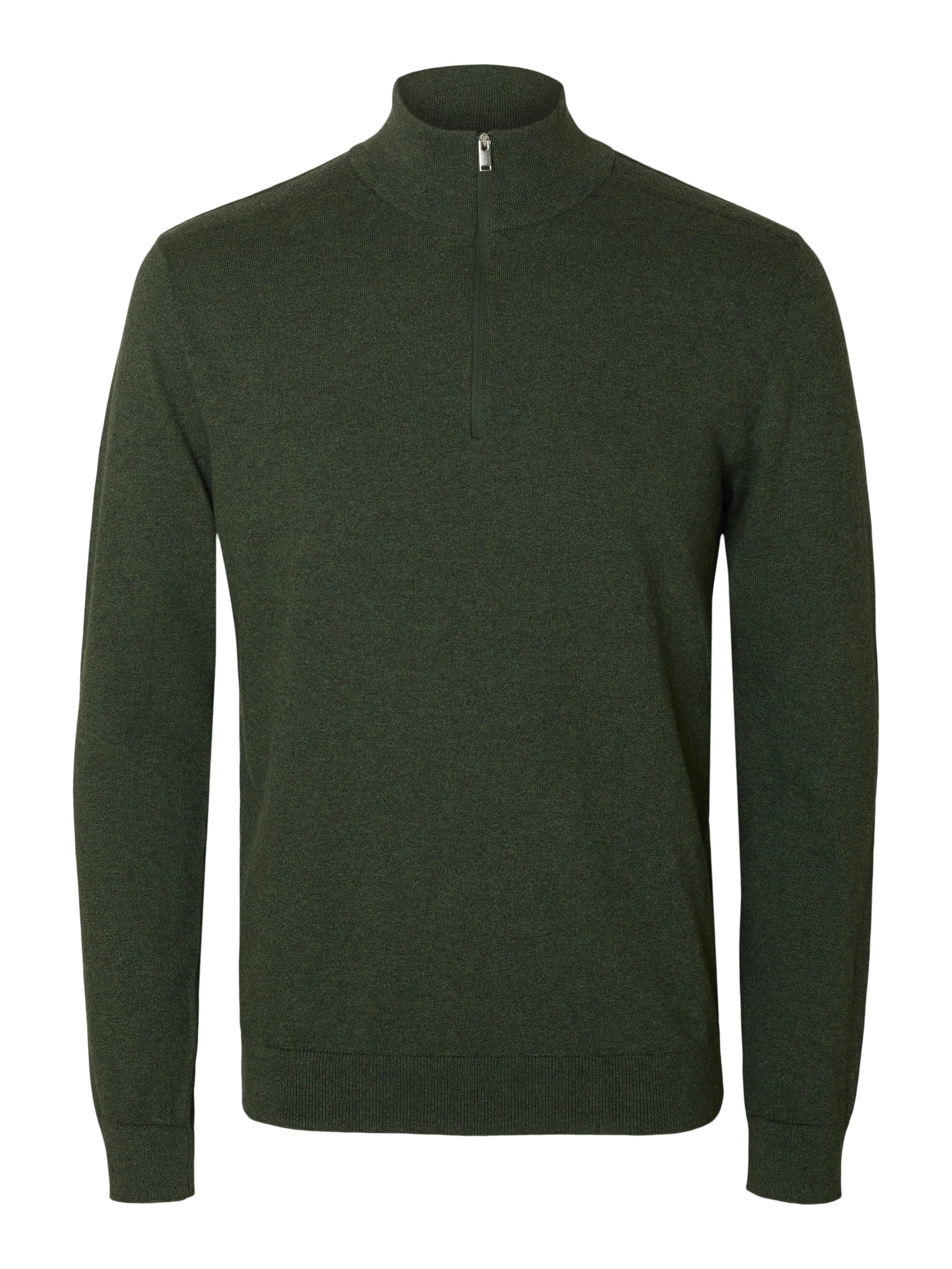 SELECTED HOMME Schipperstrui SLHBERG HALF ZIP CARDIGAN NOOS