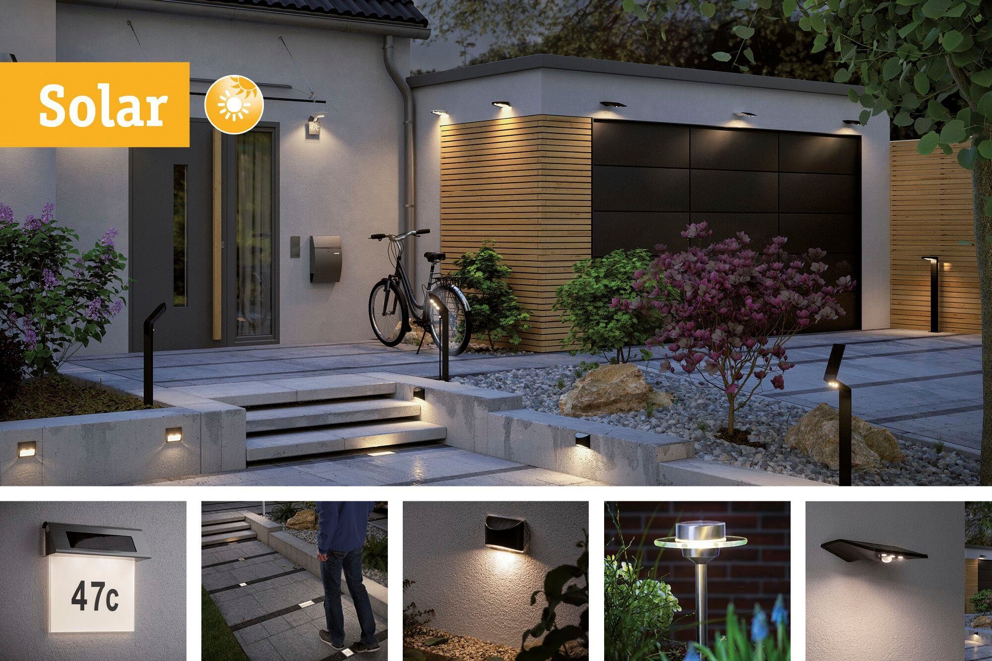 Pauleen Led-lantaarn Sunshine Diamond LED-module, zonne-energie, IP44